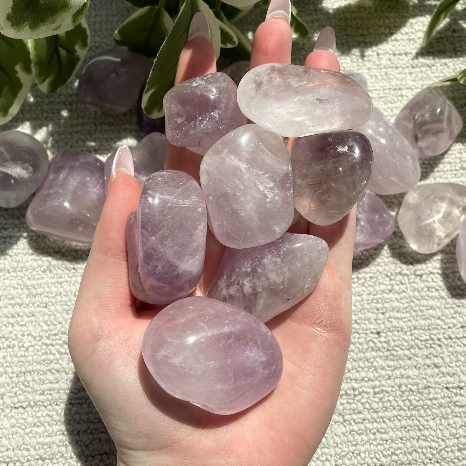 Amethyst Tumbled 1KG - QB - LGE