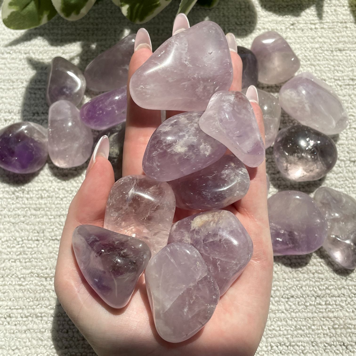 Amethyst Tumbled 1KG - QB