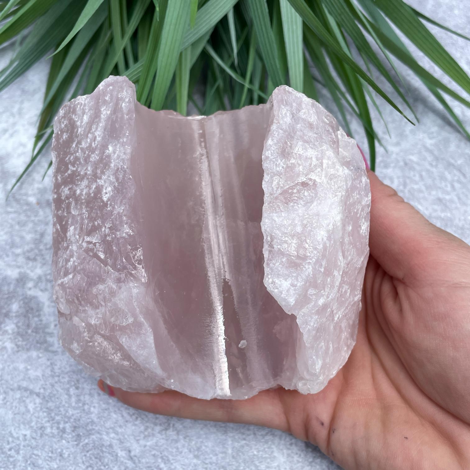 Rose Quartz Card/Mobile  Holder