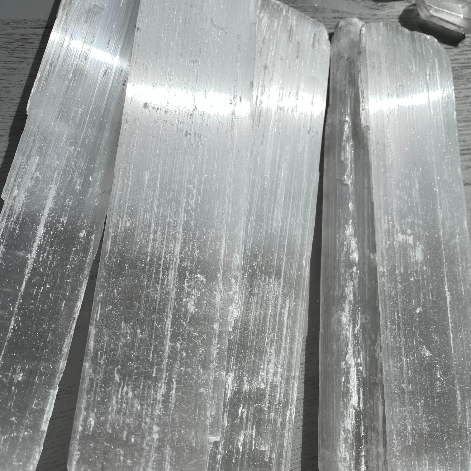 Selenite Sticks 5pc (18cm - 20cm)