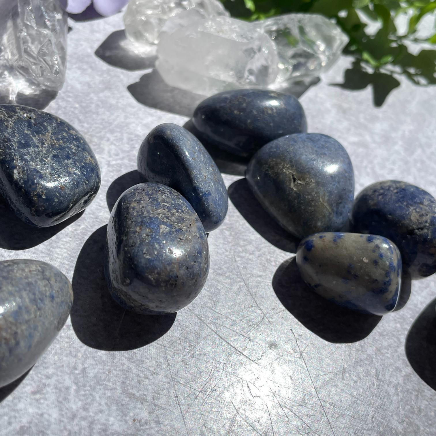 Dumortierite Tumbled 200g