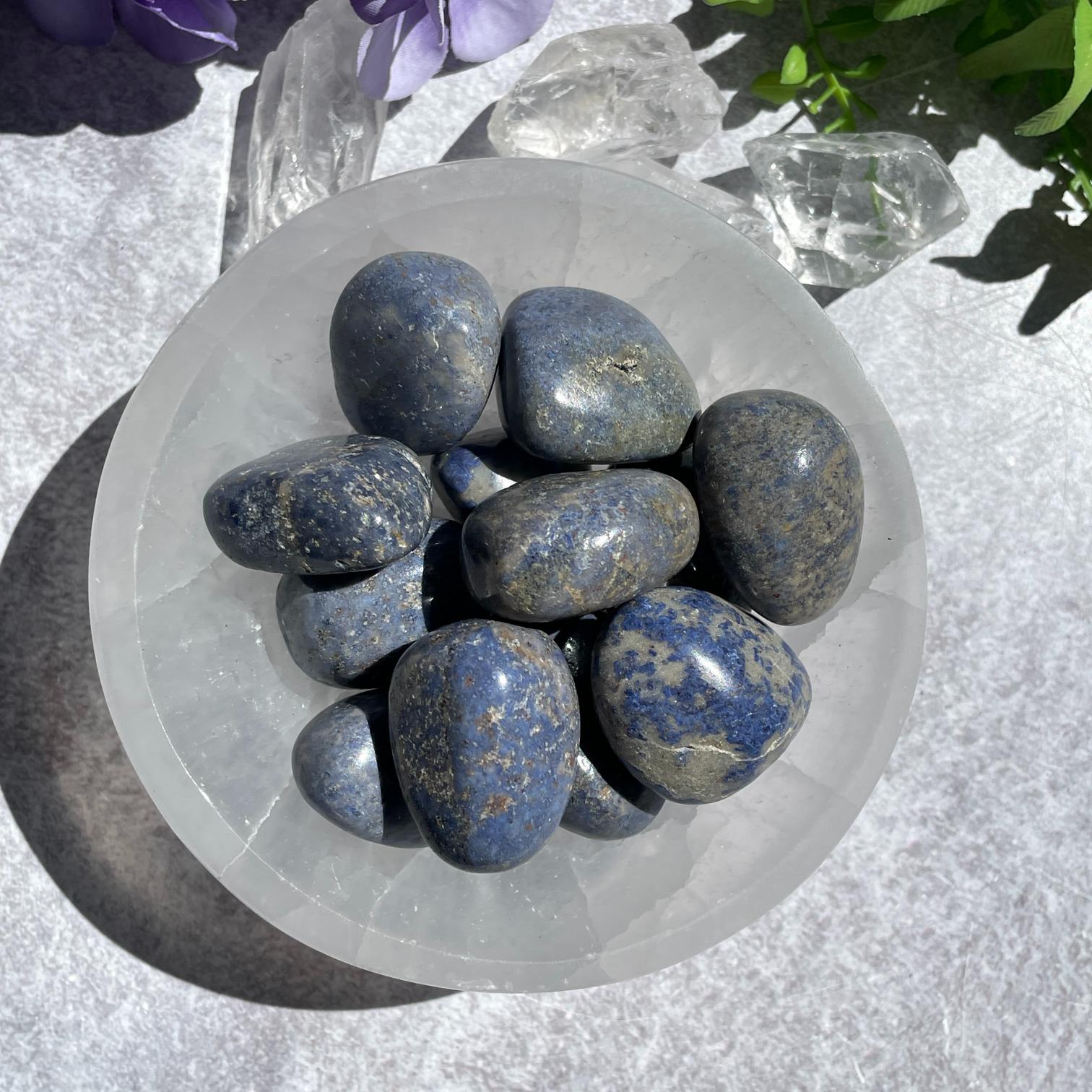 Dumortierite Tumbled 200g