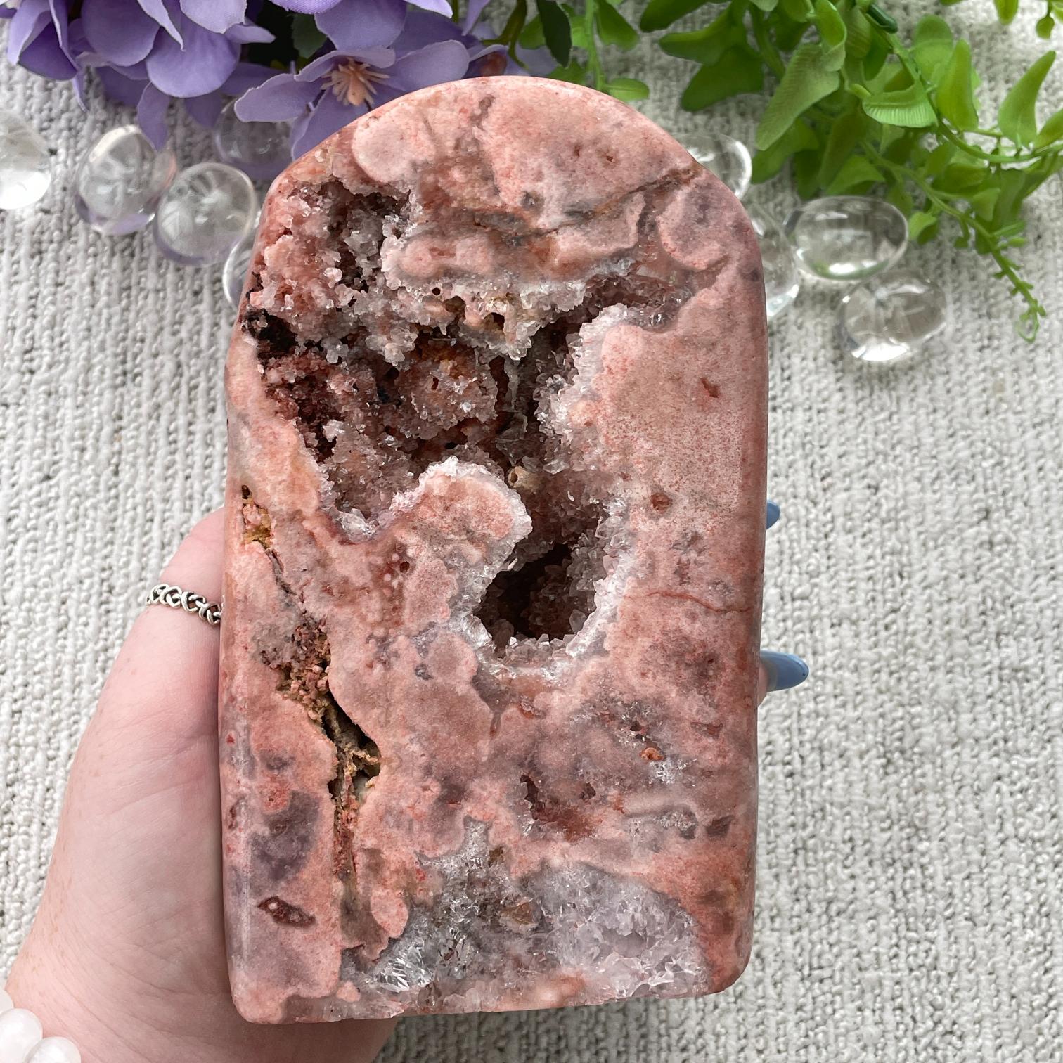 Pink Amethyst - Geode - P96