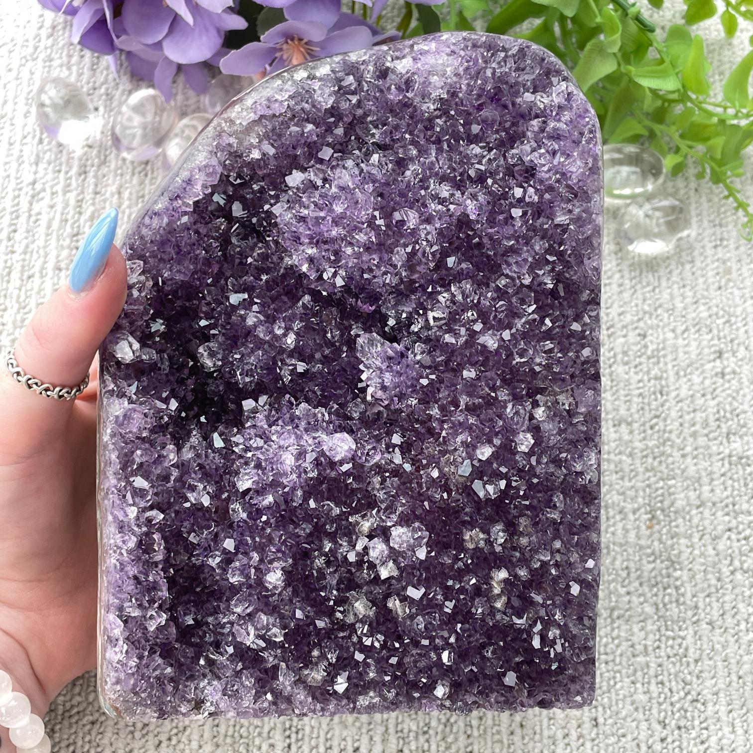 Amethyst - Cut Base Cluster - 88