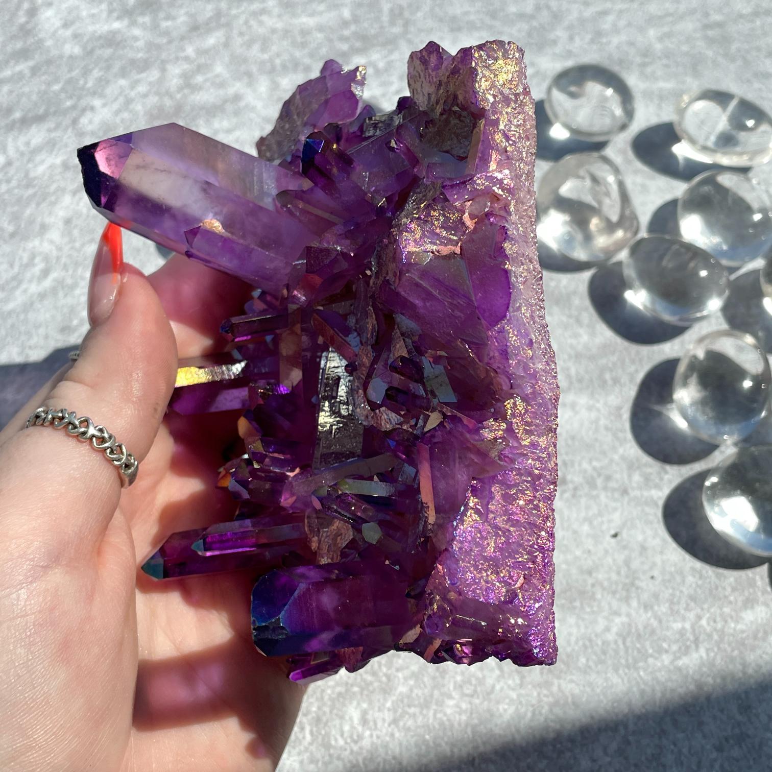 Purple Aura Cluster - 09