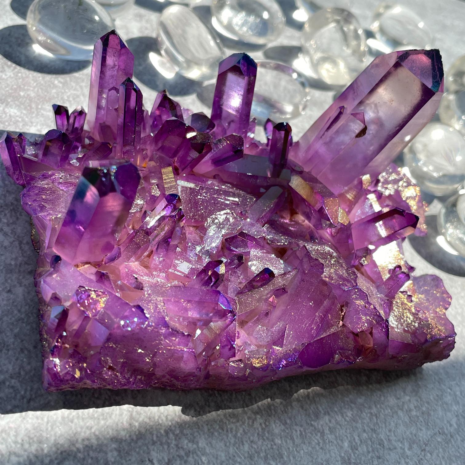 Purple Aura Cluster - 09