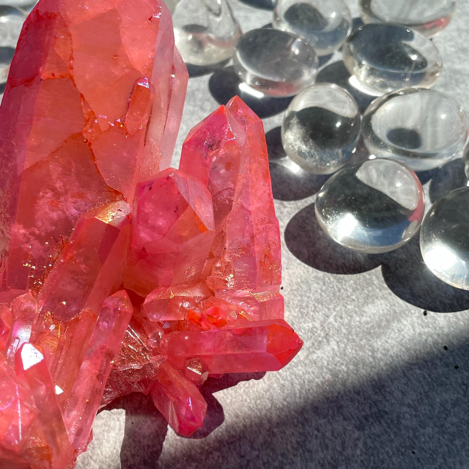 Pink Aura Cluster - 04