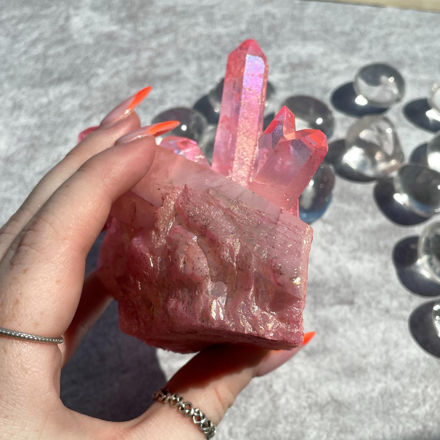 Pink Aura Cluster - 05