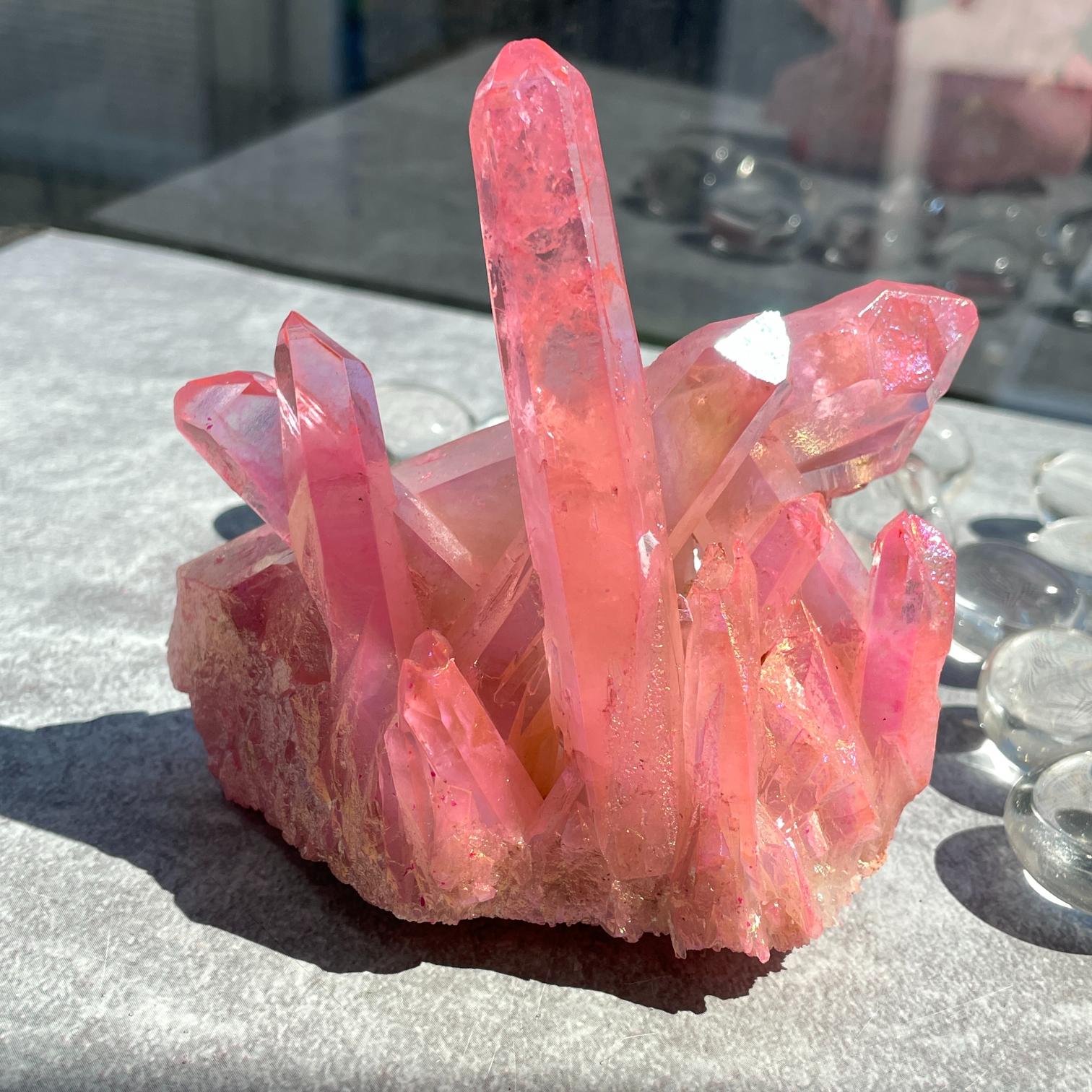 Pink Aura Cluster - 05