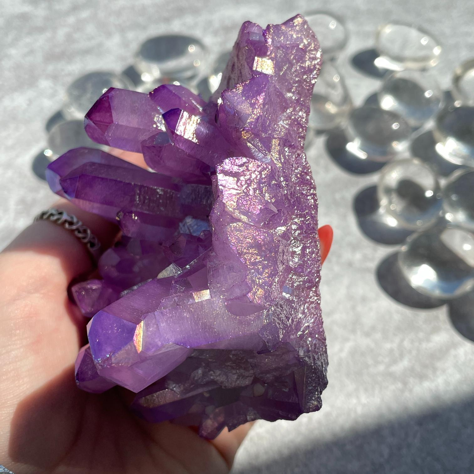 Purple Aura Cluster - 10
