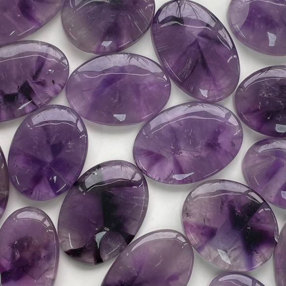 Amethyst Cabochon - Round - 1pc