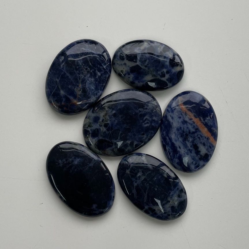 Sodalite Cabochon - Round - 1pc