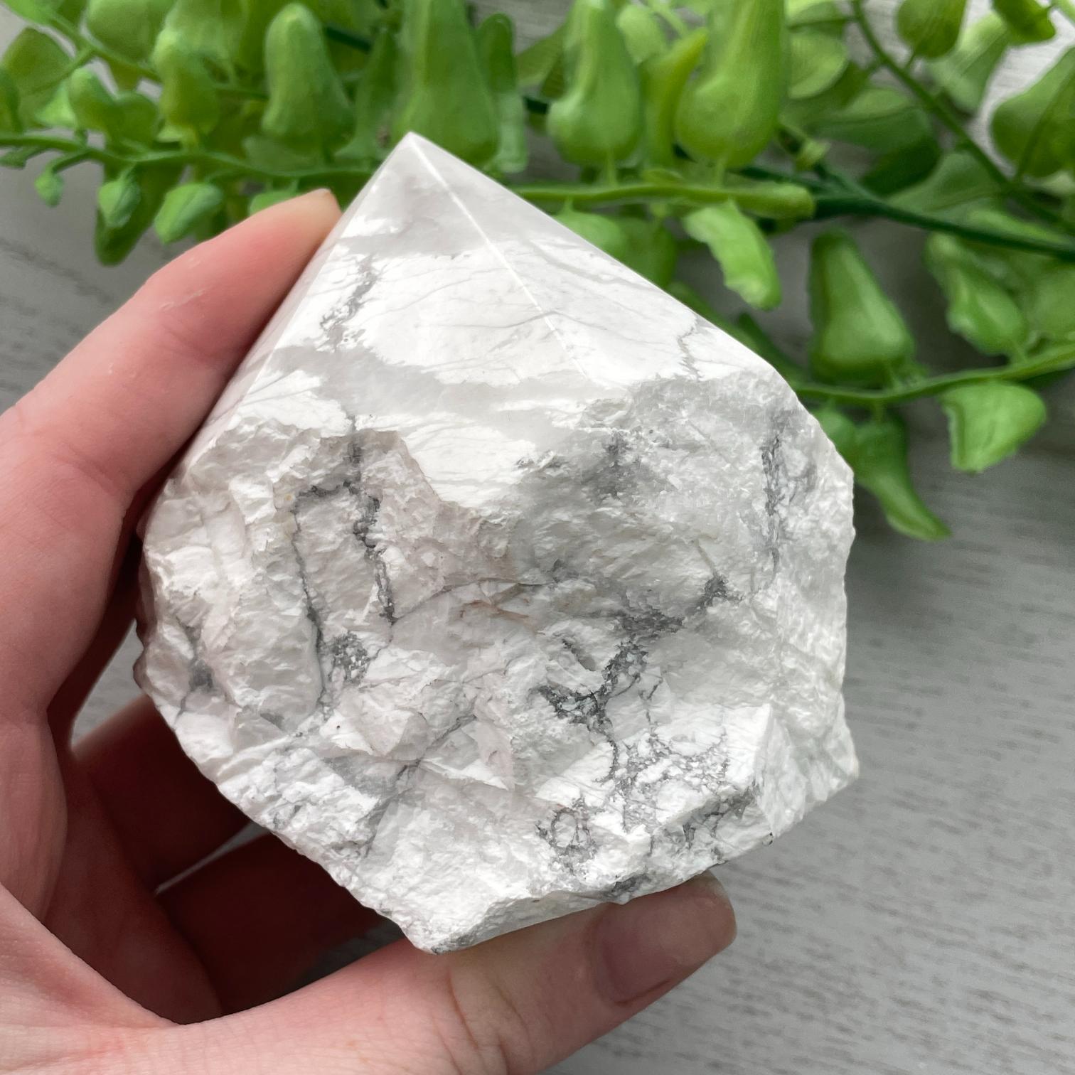 Polished Howlite Point - 01