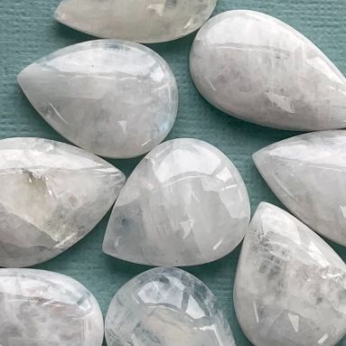 Moonstone Cabochon - Tear Drop - 1pc