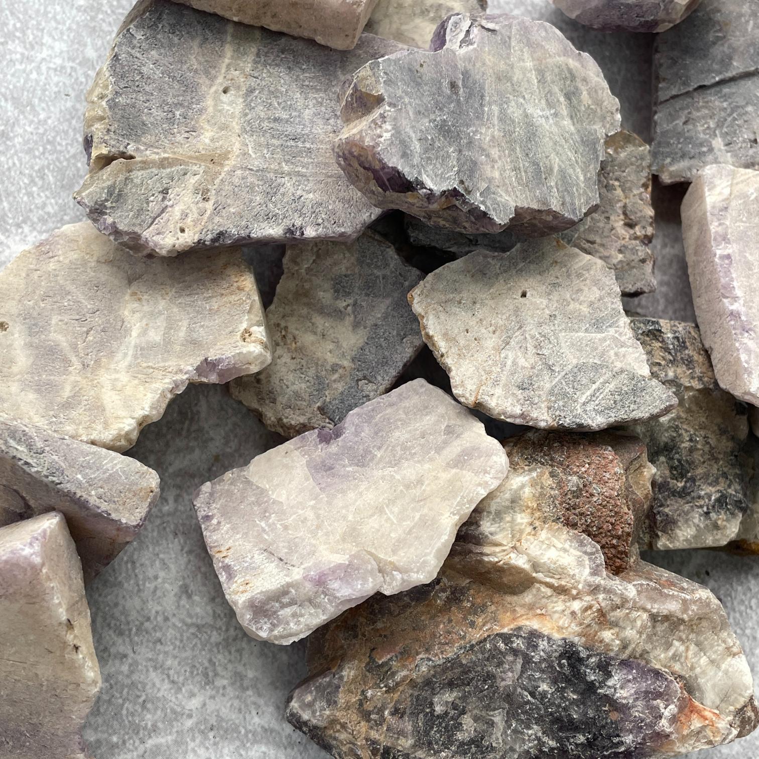 Rough - Slab - Chevron Amethyst - 1KG