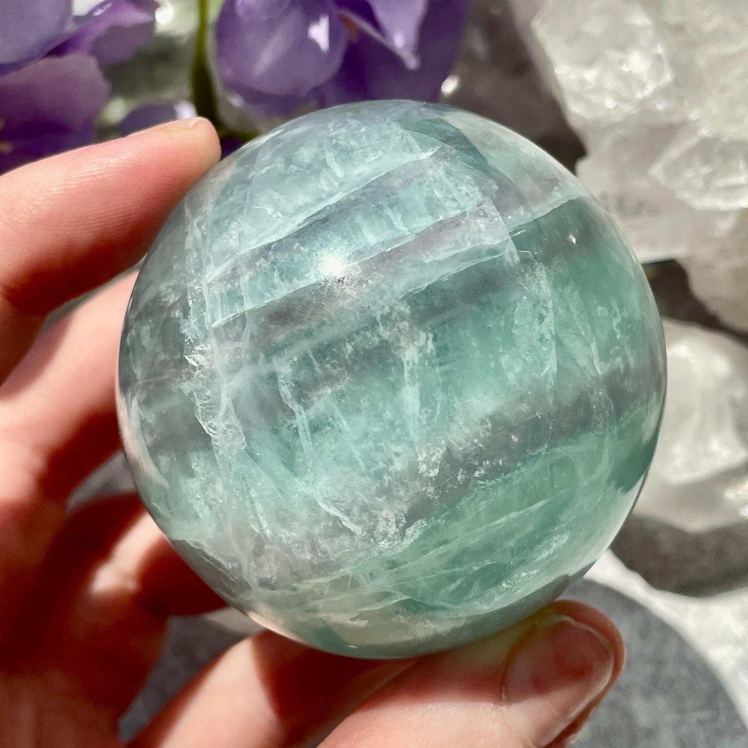 Fluorite Sphere 5cm - 1pc