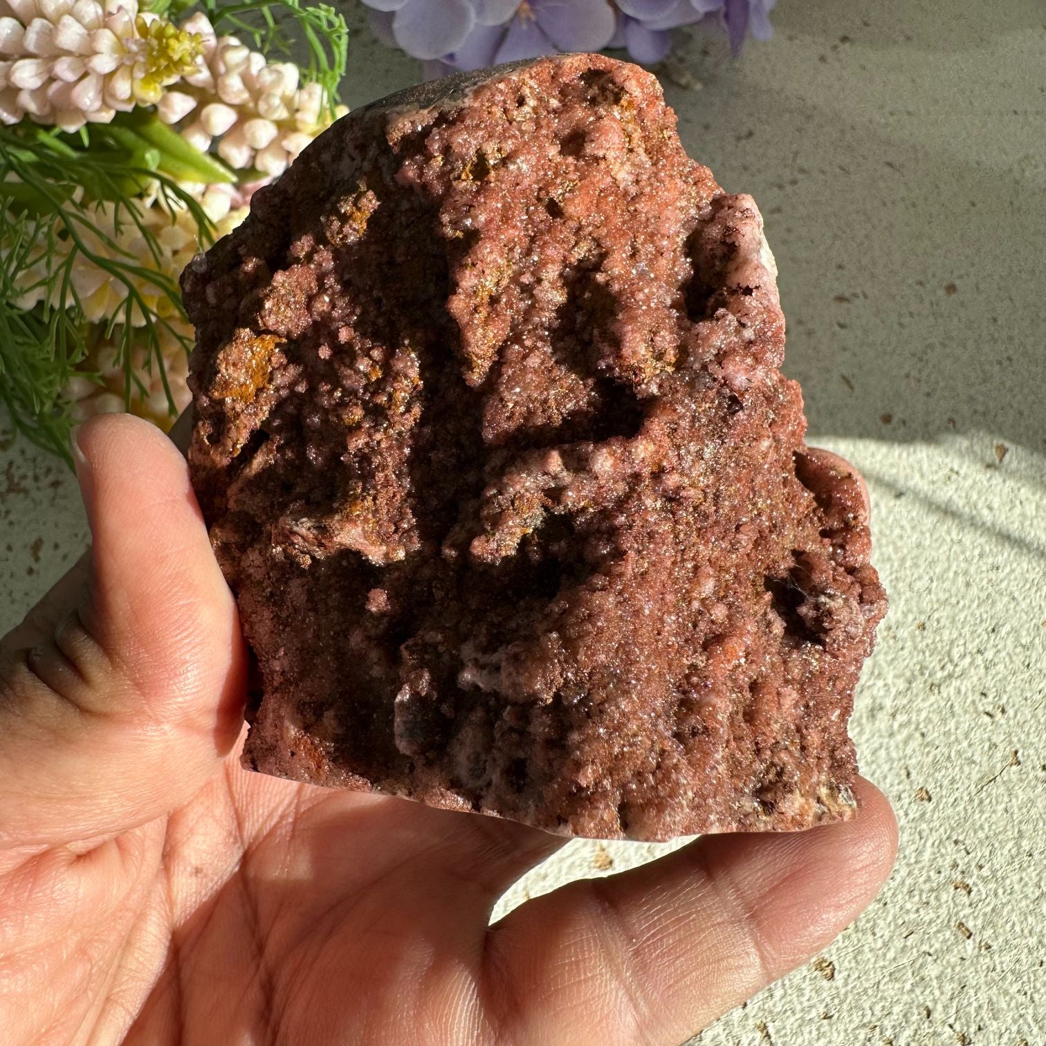 Pink Amethyst - Geode - P89