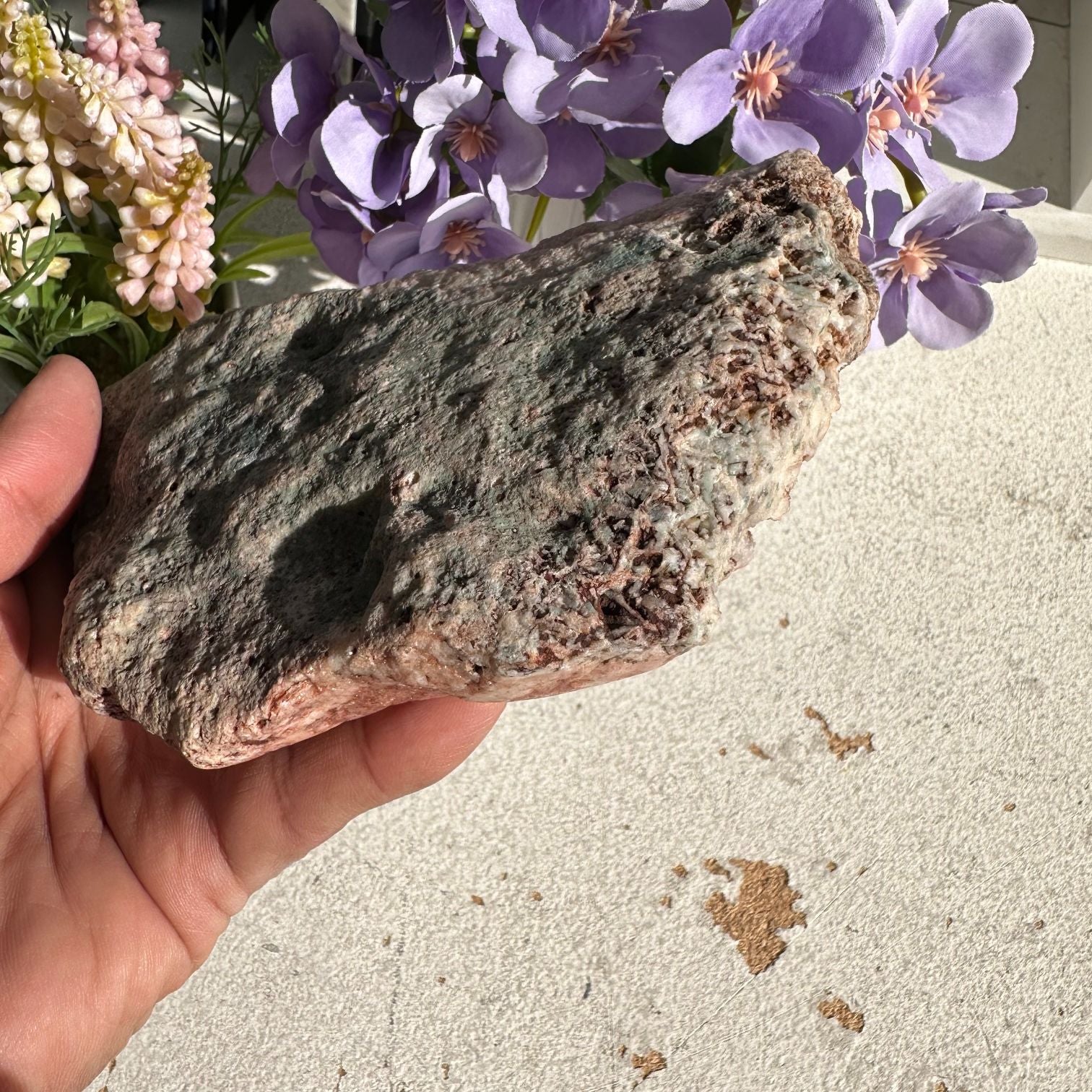 Pink Amethyst - Slice - 13