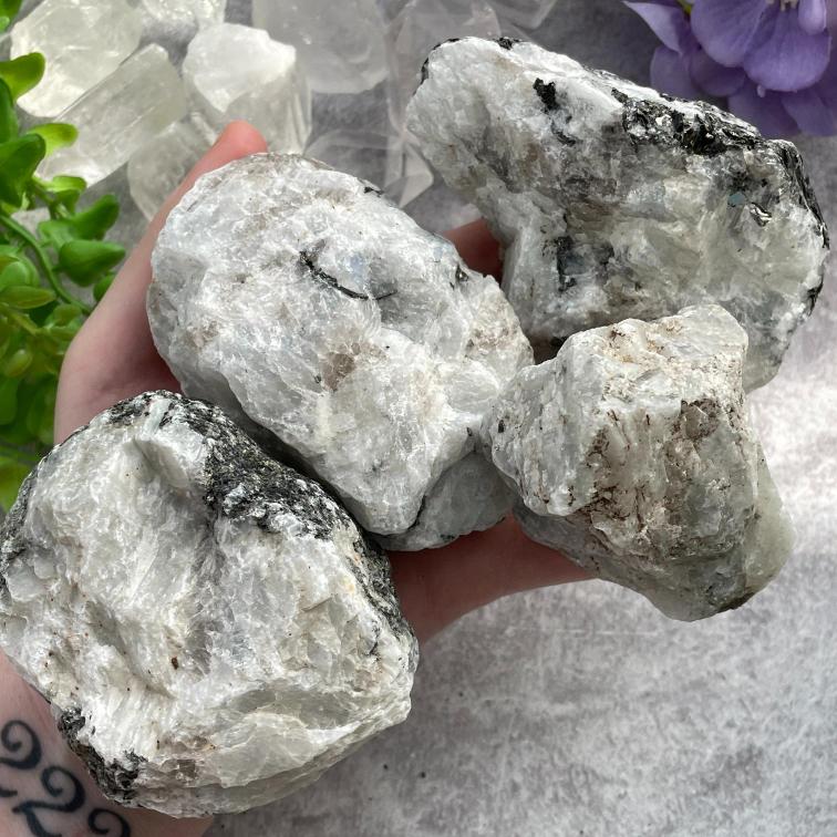 Rainbow Moonstone Rough 1KG - LGE