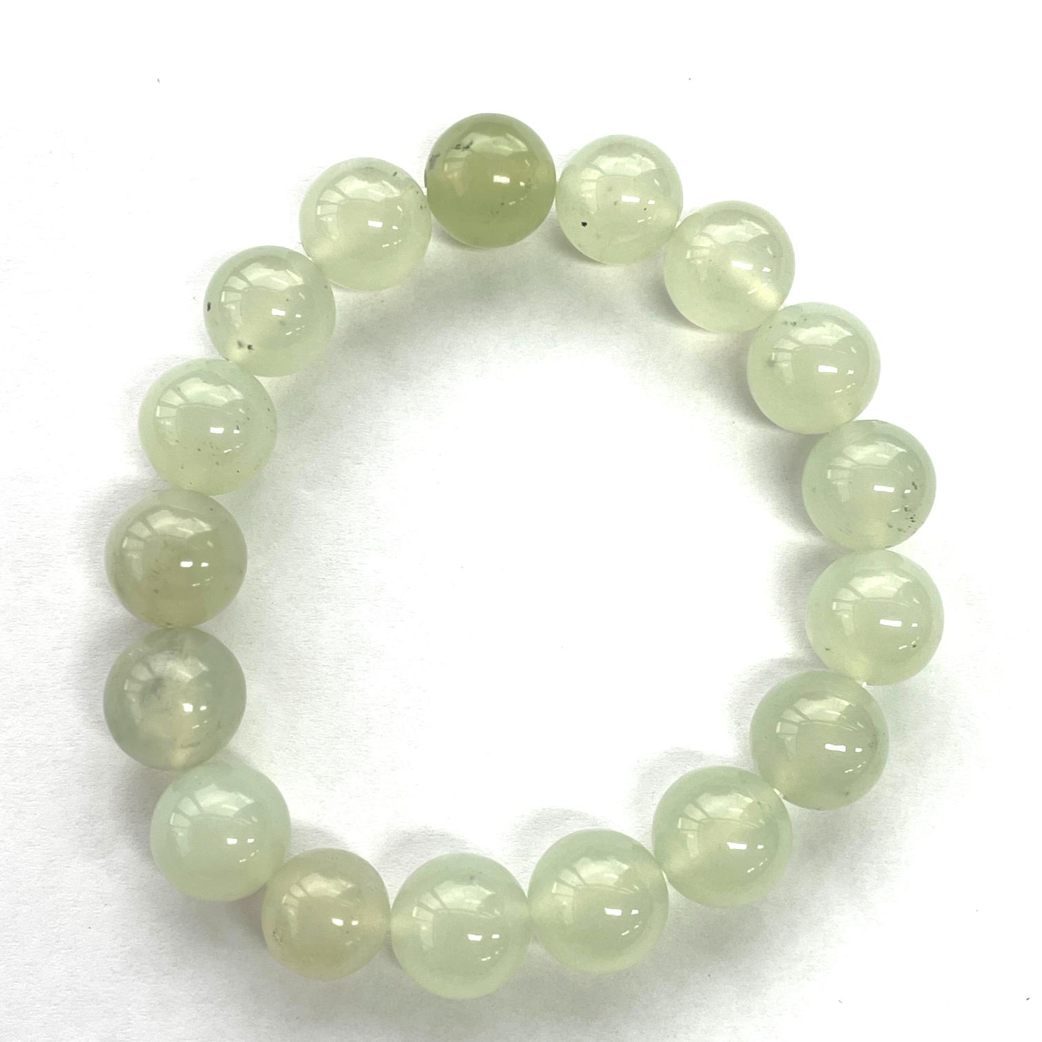 Jade Beads Bracelet - 12mm