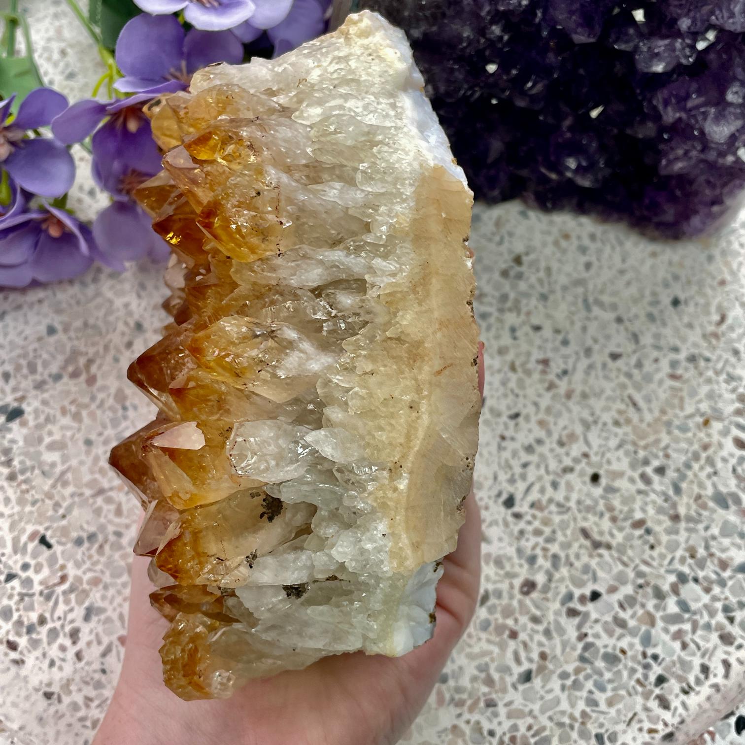 Citrine Cluster - 25
