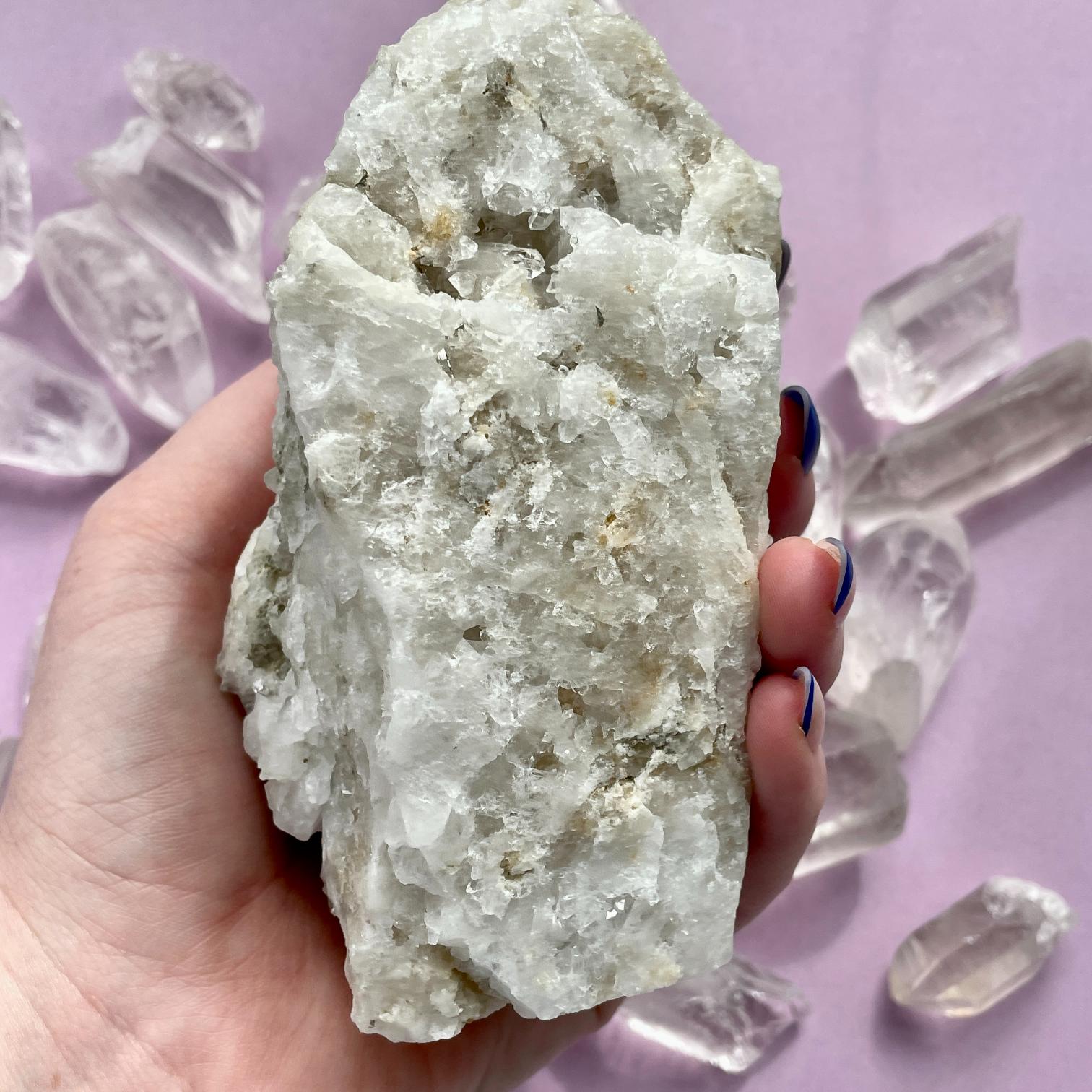 Clear Quartz Cluster - 50