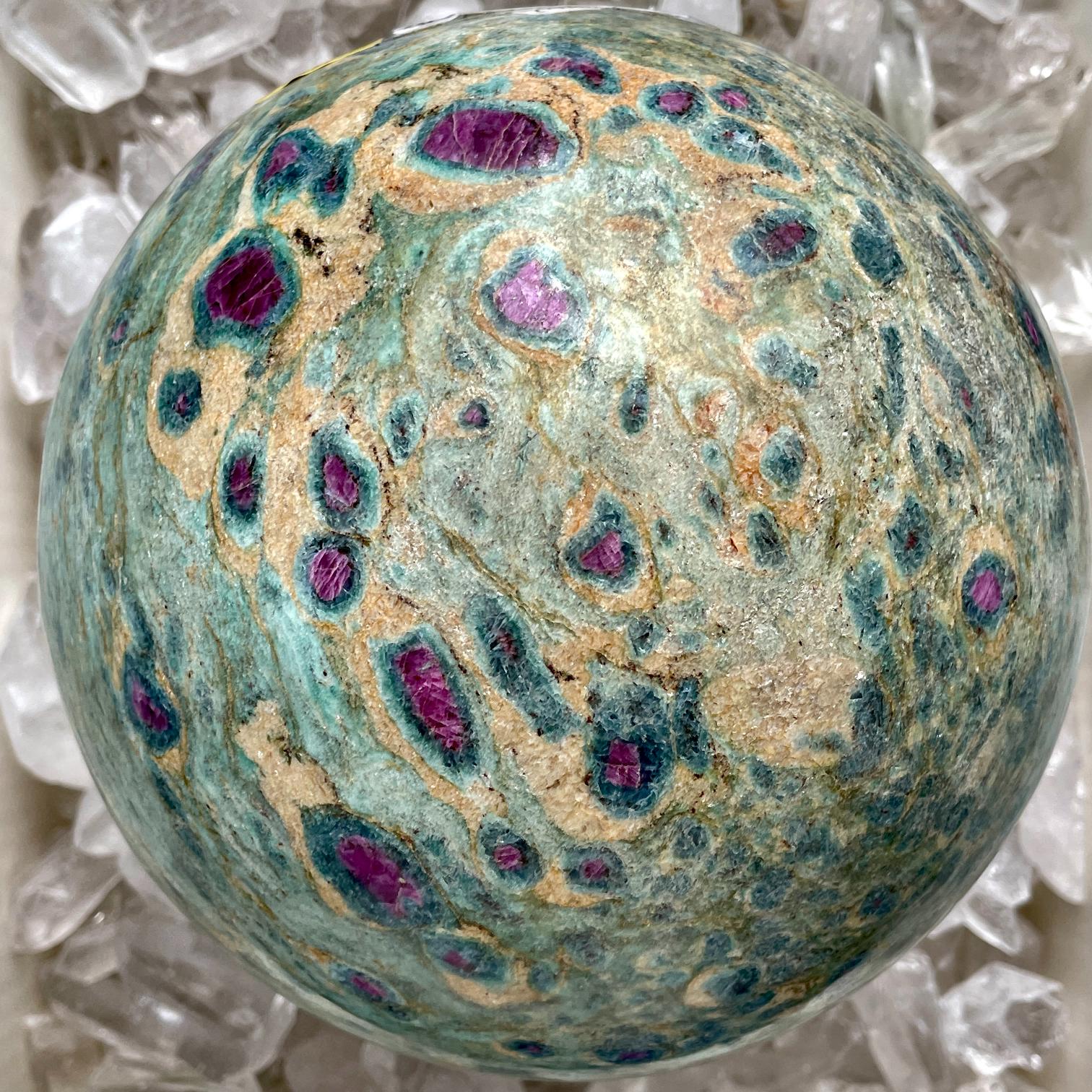Ruby In Fuchsite - Large Sphere (7KG) -04
