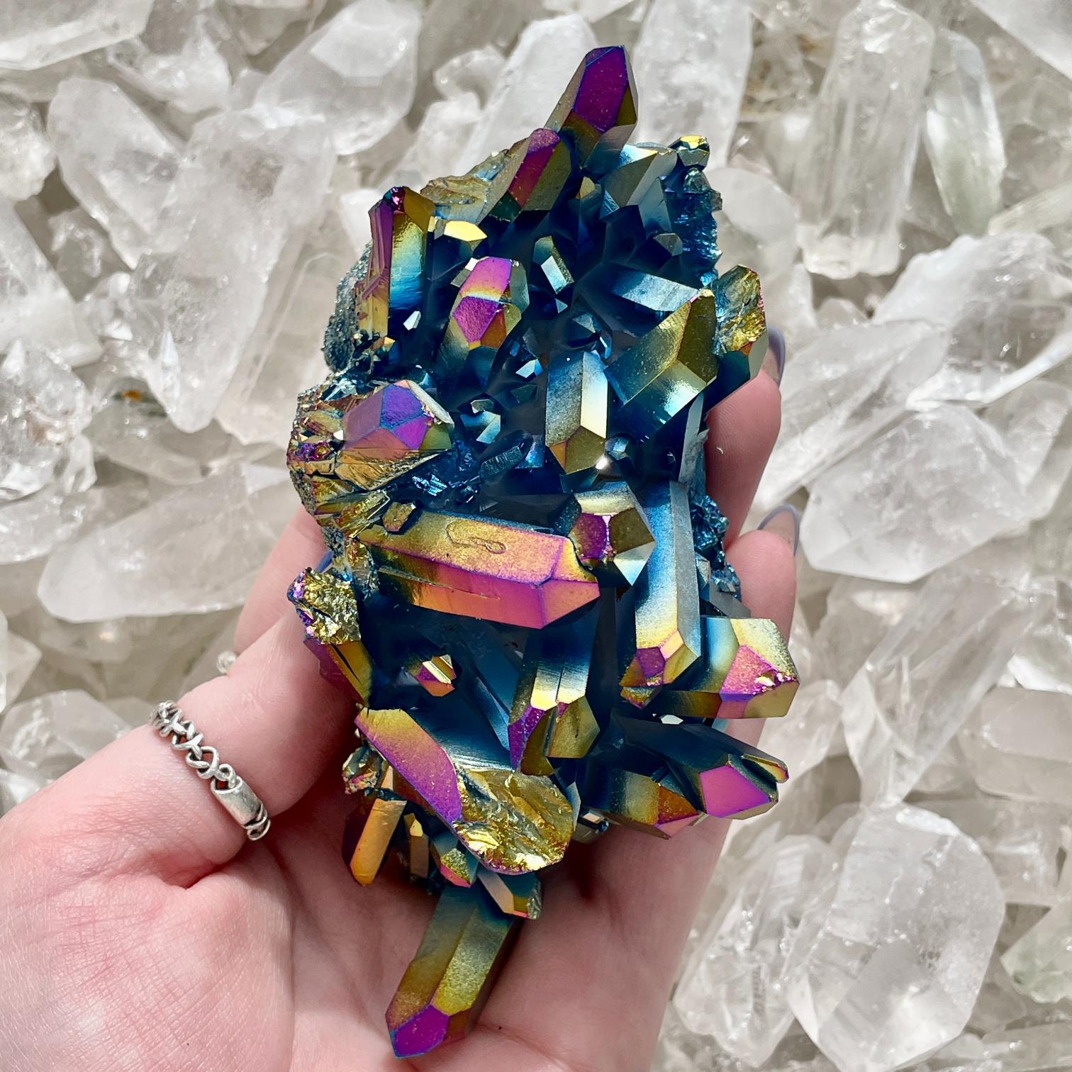 Titanium Aura Cluster - 10