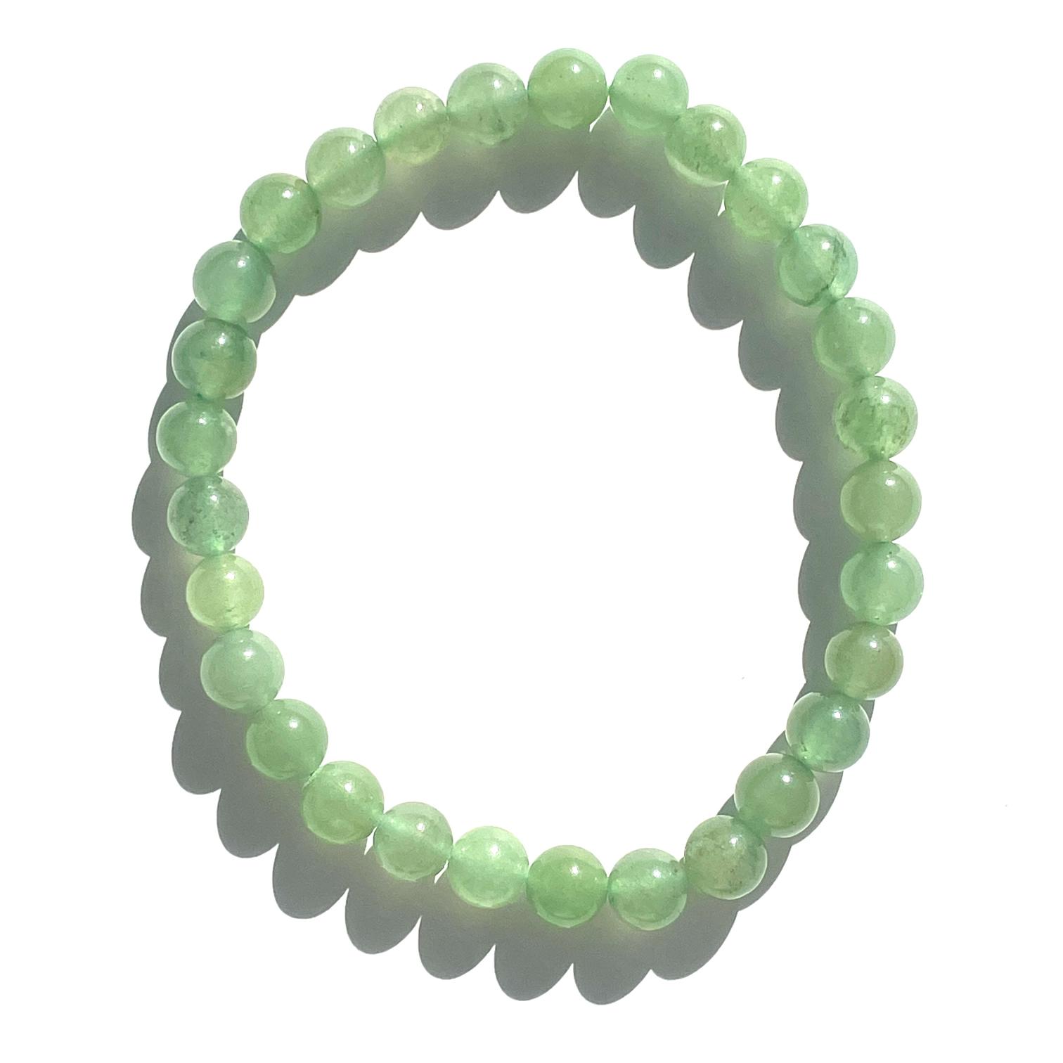 Green Aventurine Beads Bracelet 6mm