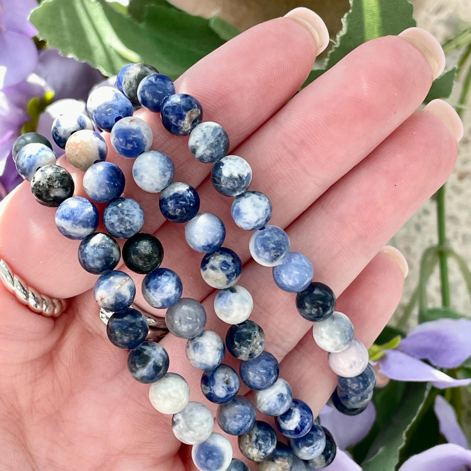 Sodalite Beads Bracelet 6mm