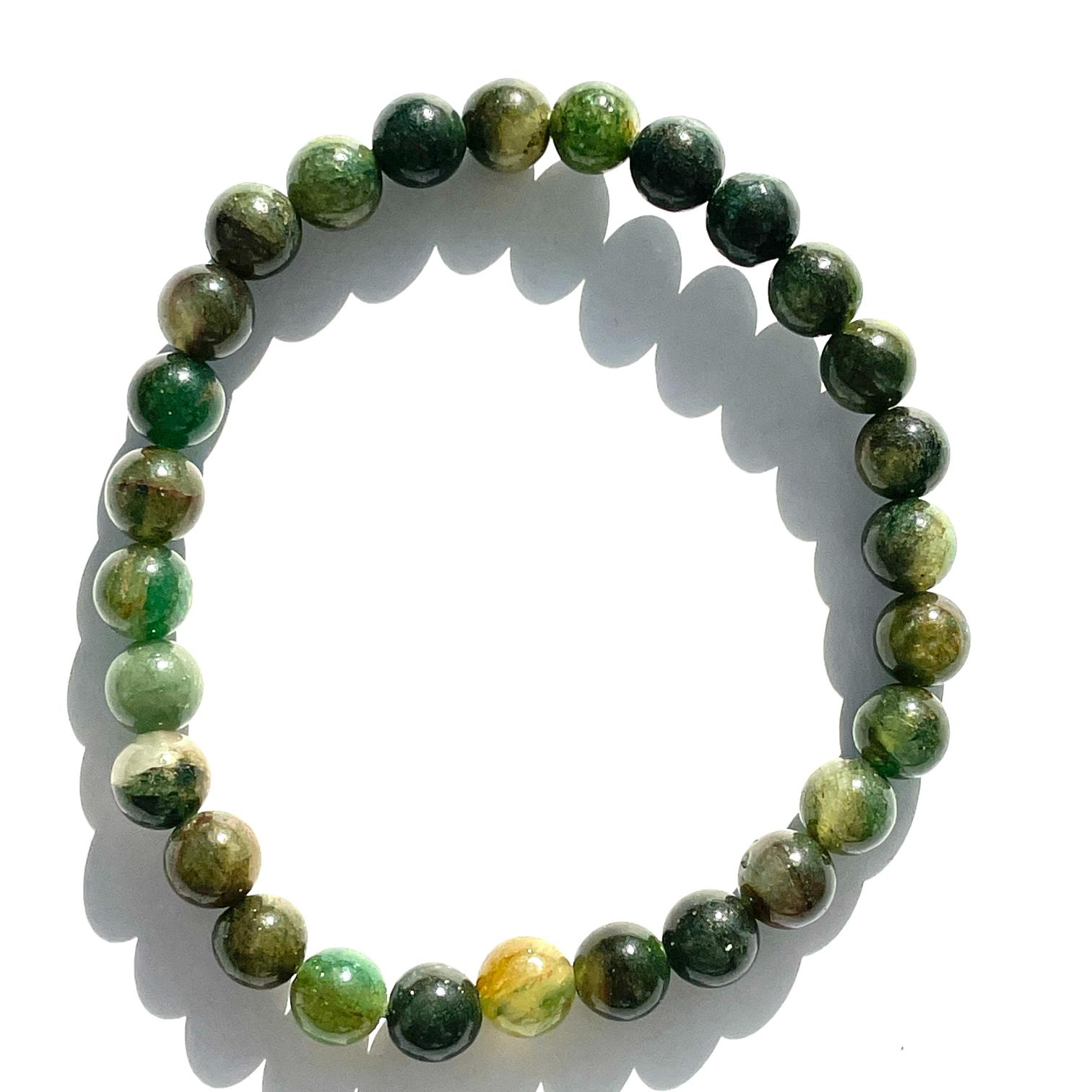Fuchsite Beads Bracelet 6mm