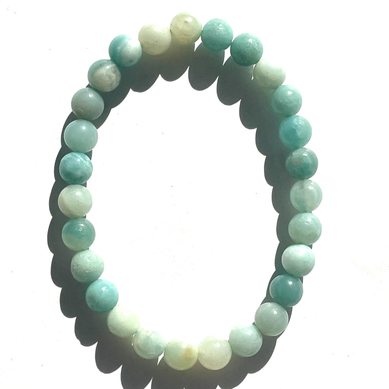 Amazonite Beads Bracelet 6mm