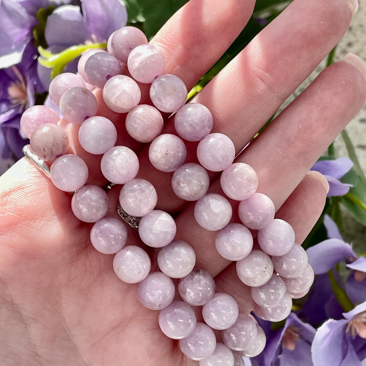 Kunzite Beads Bracelet