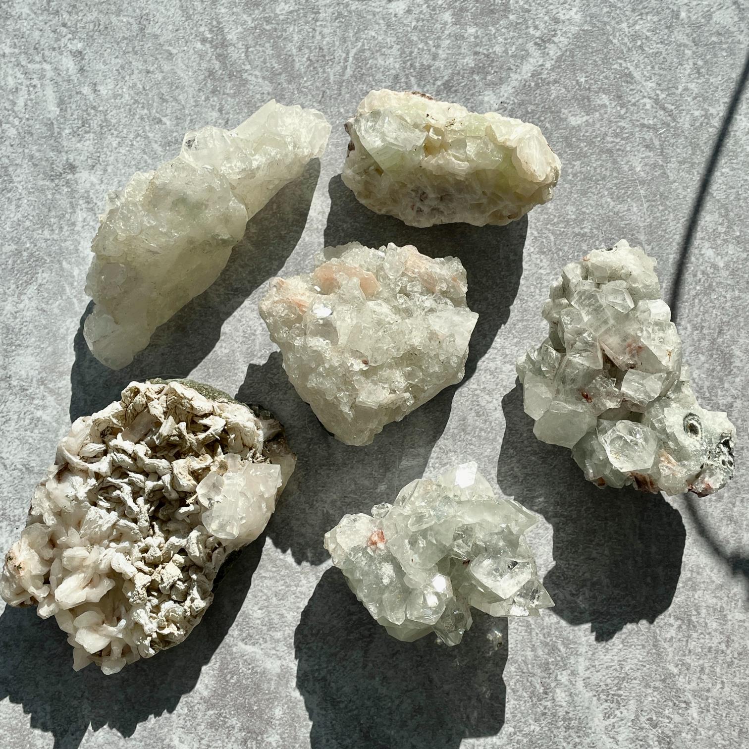 Apophyllite Cluster Box 09