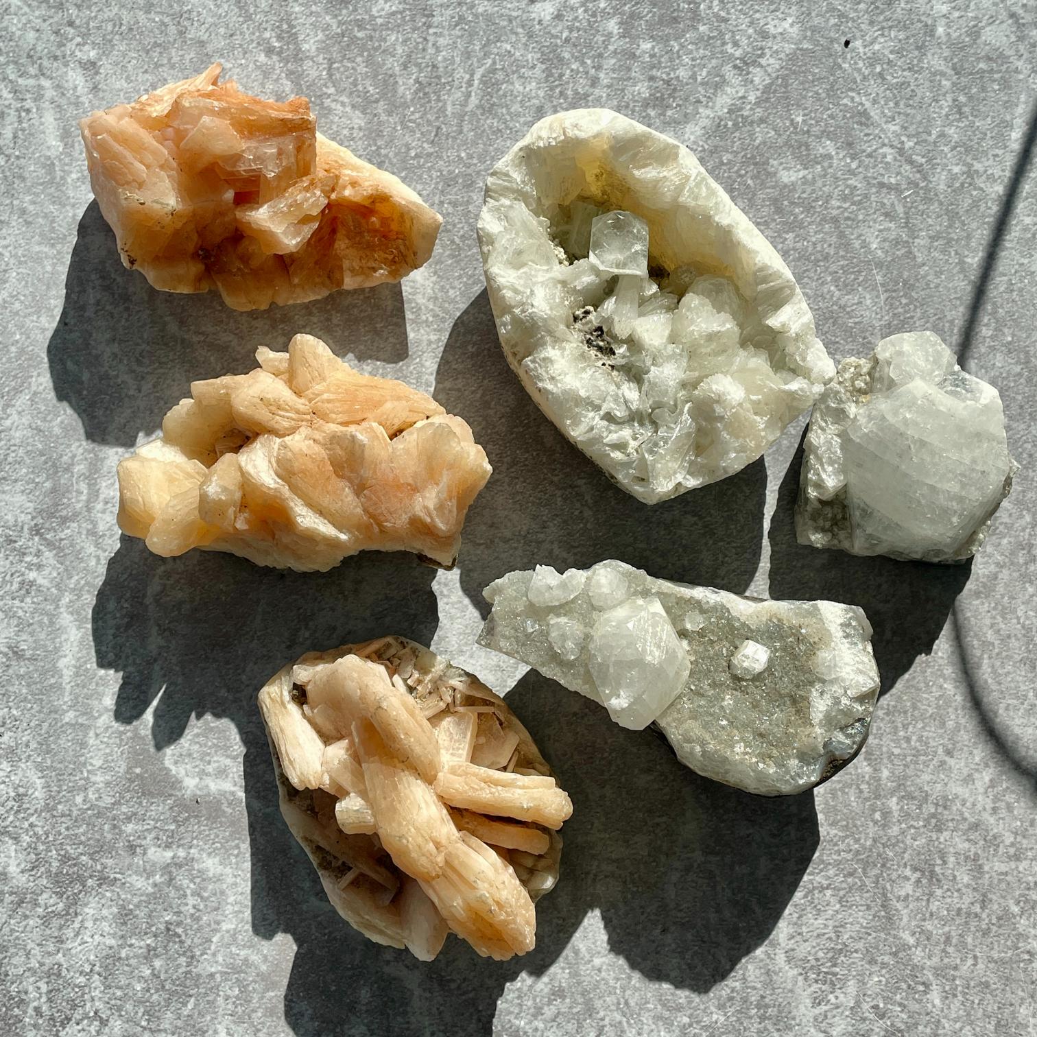 Apophyllite Cluster Box 10