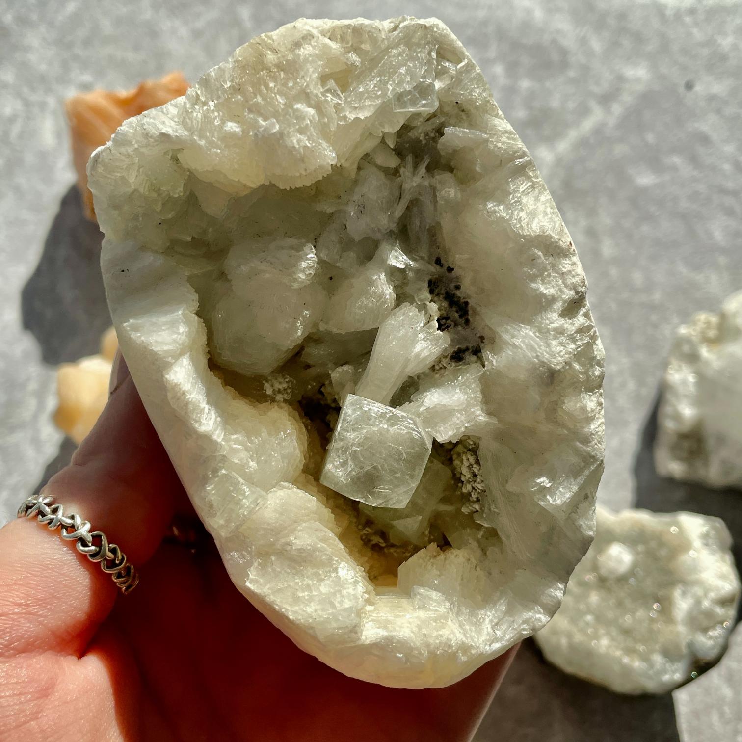 Apophyllite Cluster Box 10