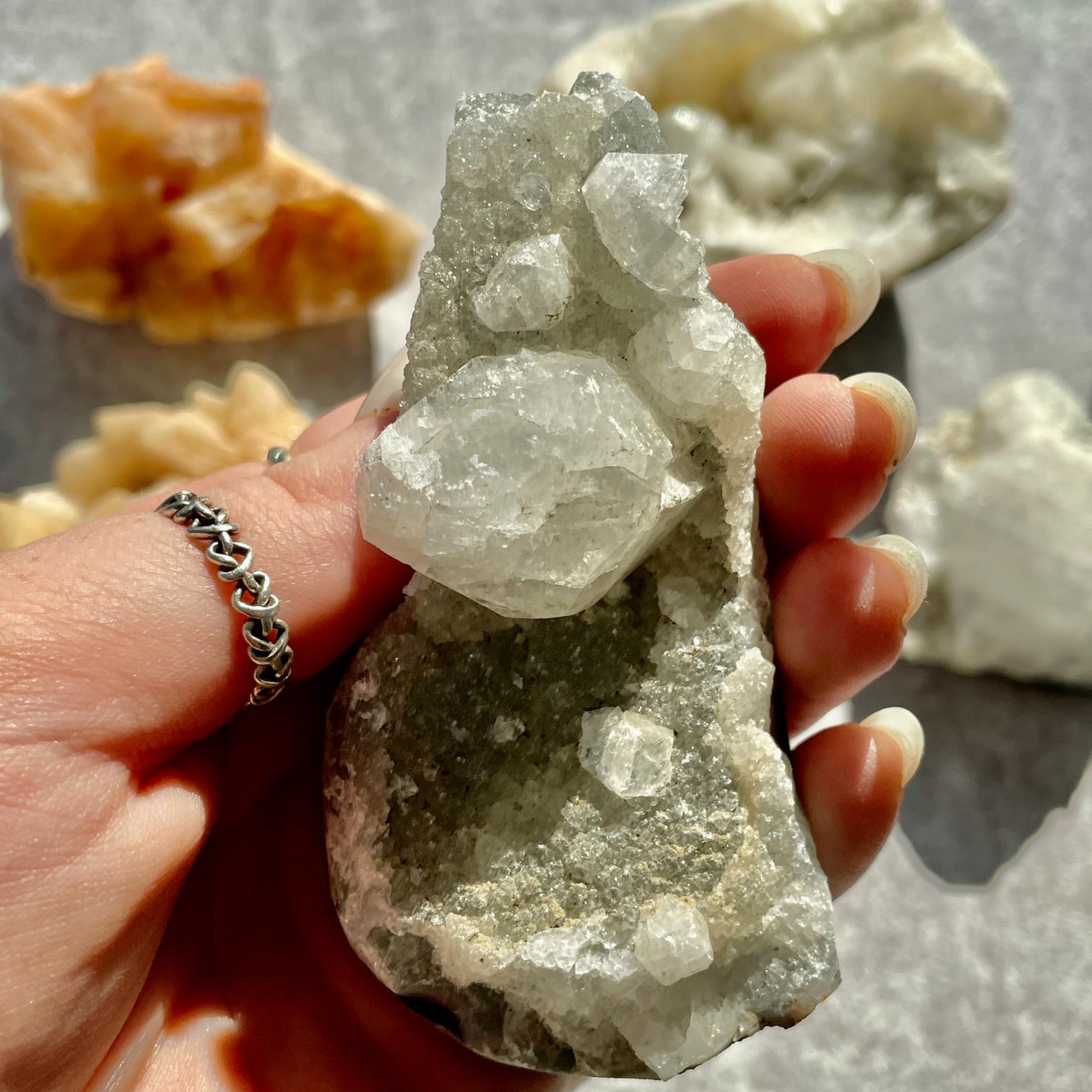 Apophyllite Cluster Box 10