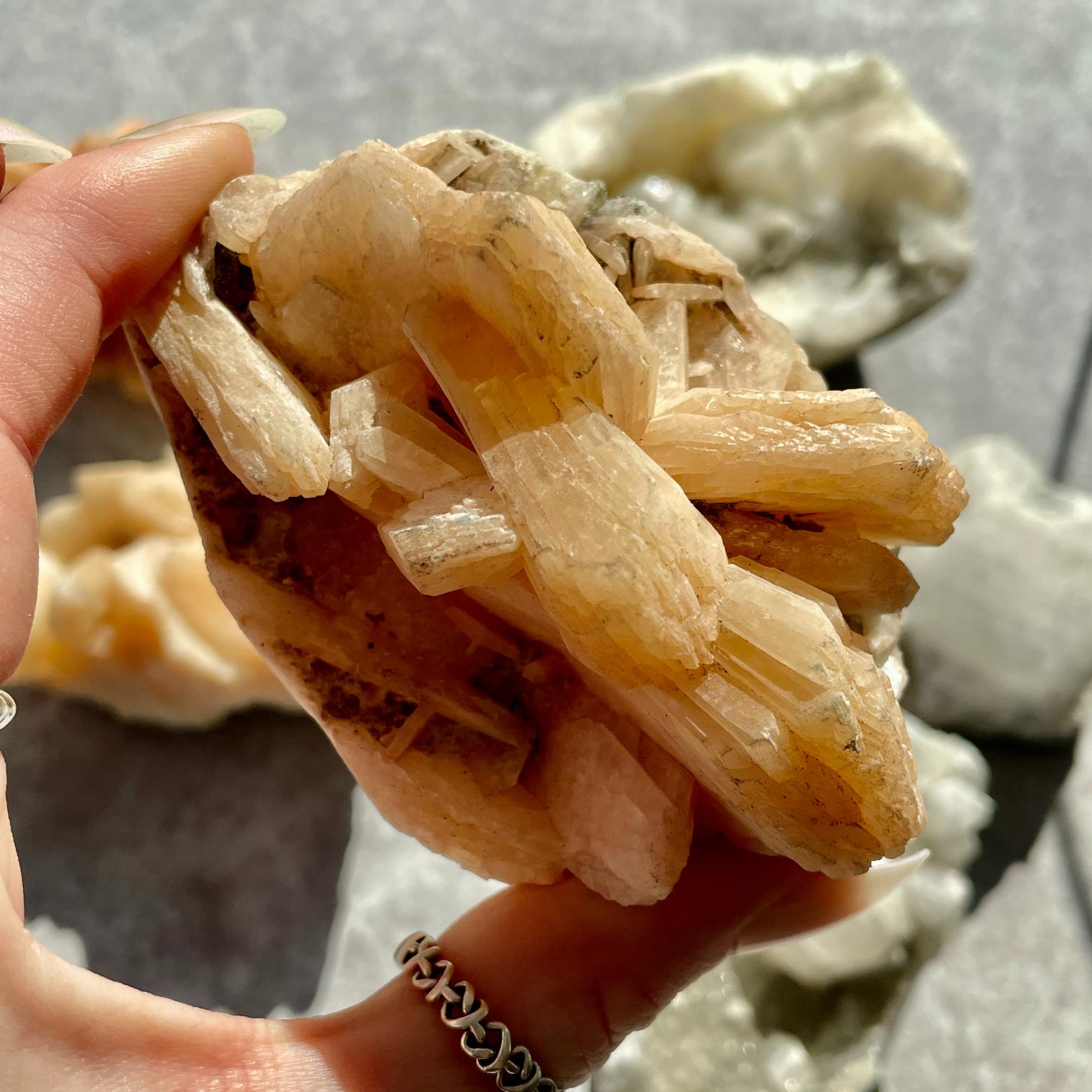 Apophyllite Cluster Box 10