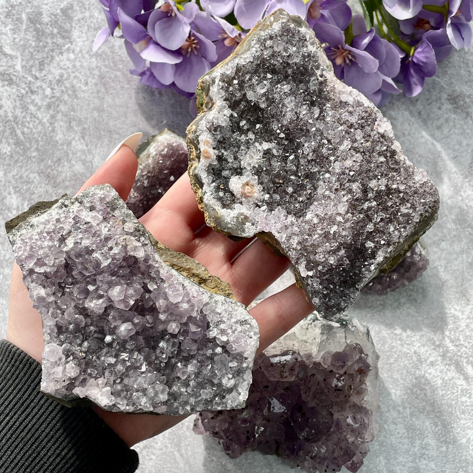 Amethyst Cluster MED - 1pc