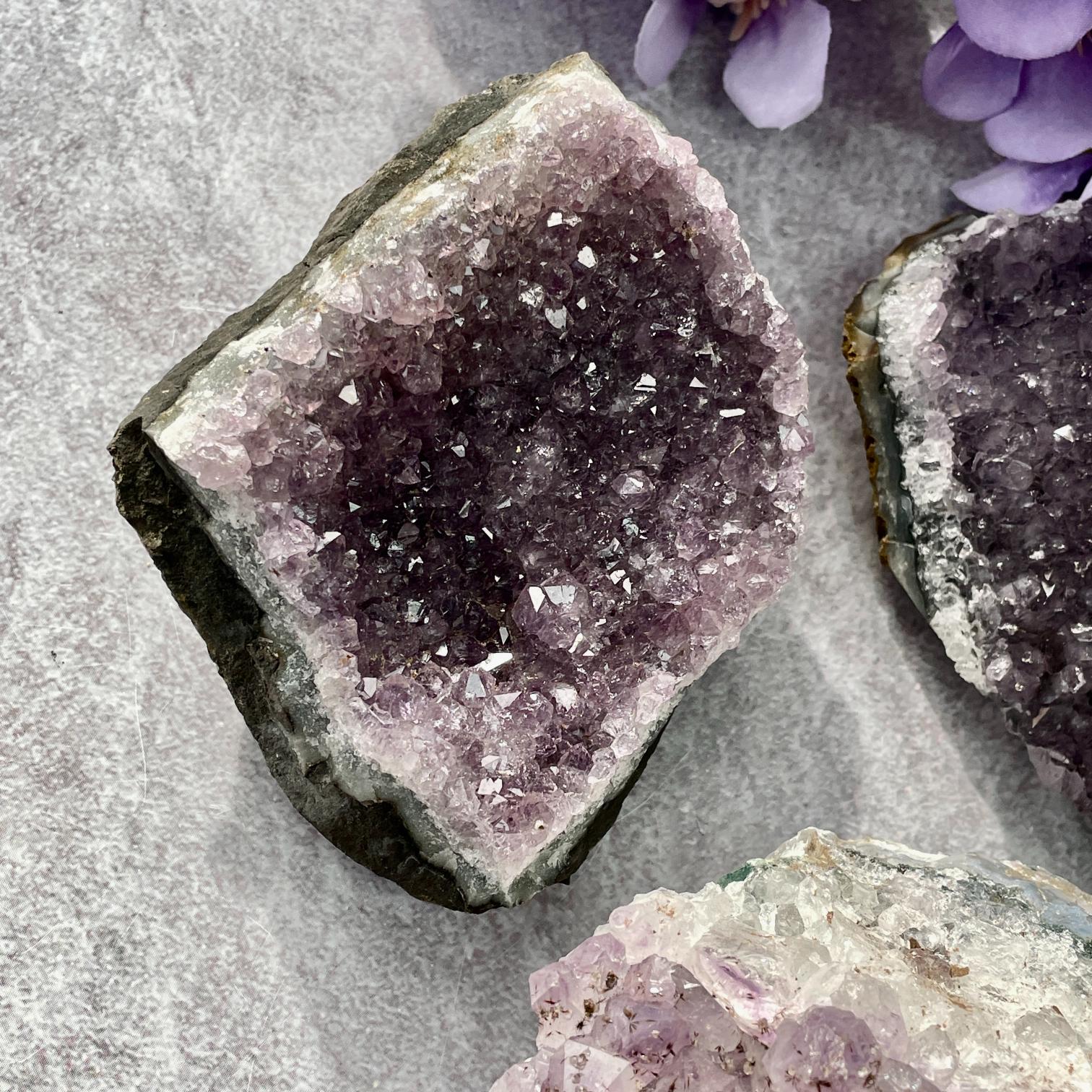 Amethyst Cluster MED - 1pc