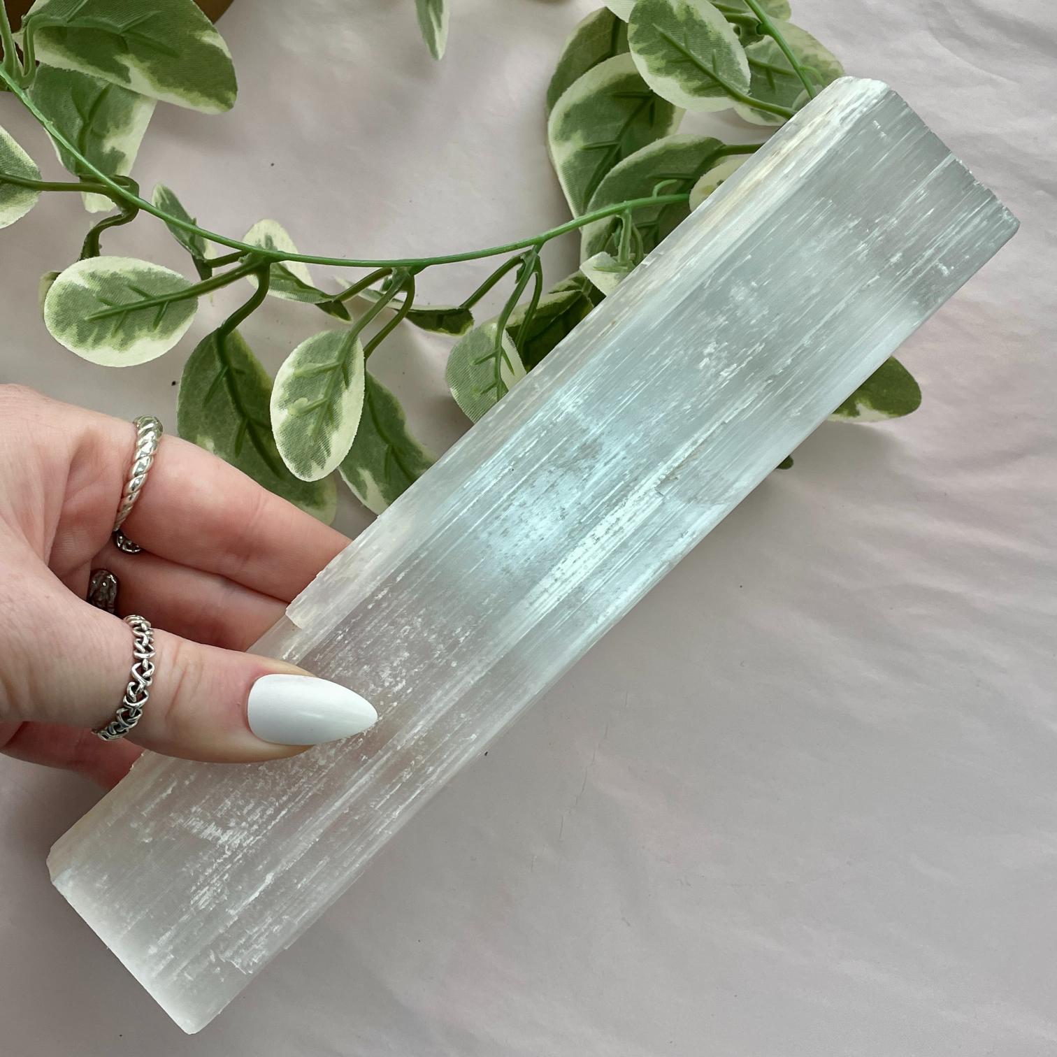 Selenite Rough 1pc - 17cm-20cm
