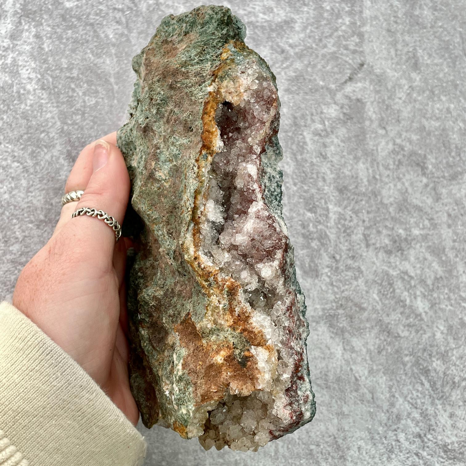 Pink Amethyst Cluster - 26