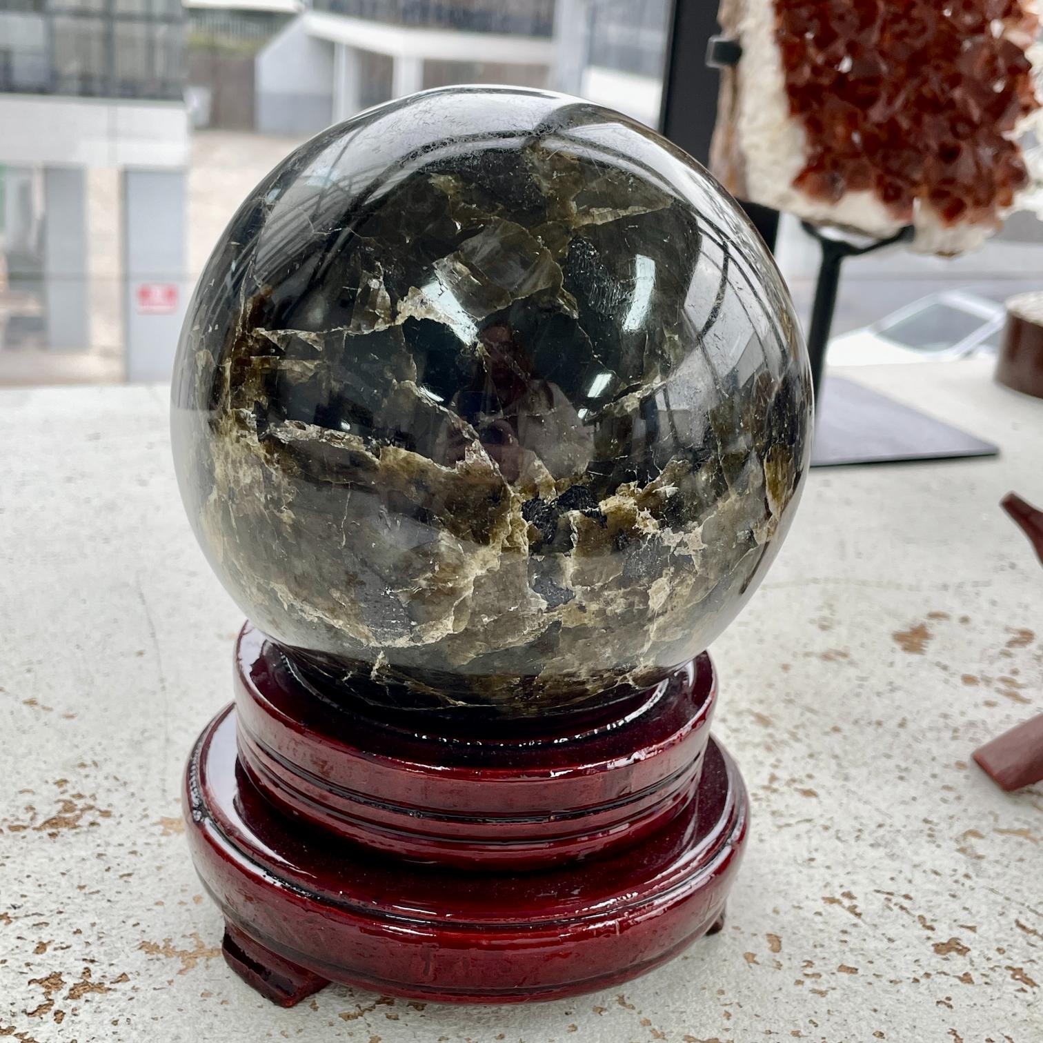Labradorite Sphere - Large - 03