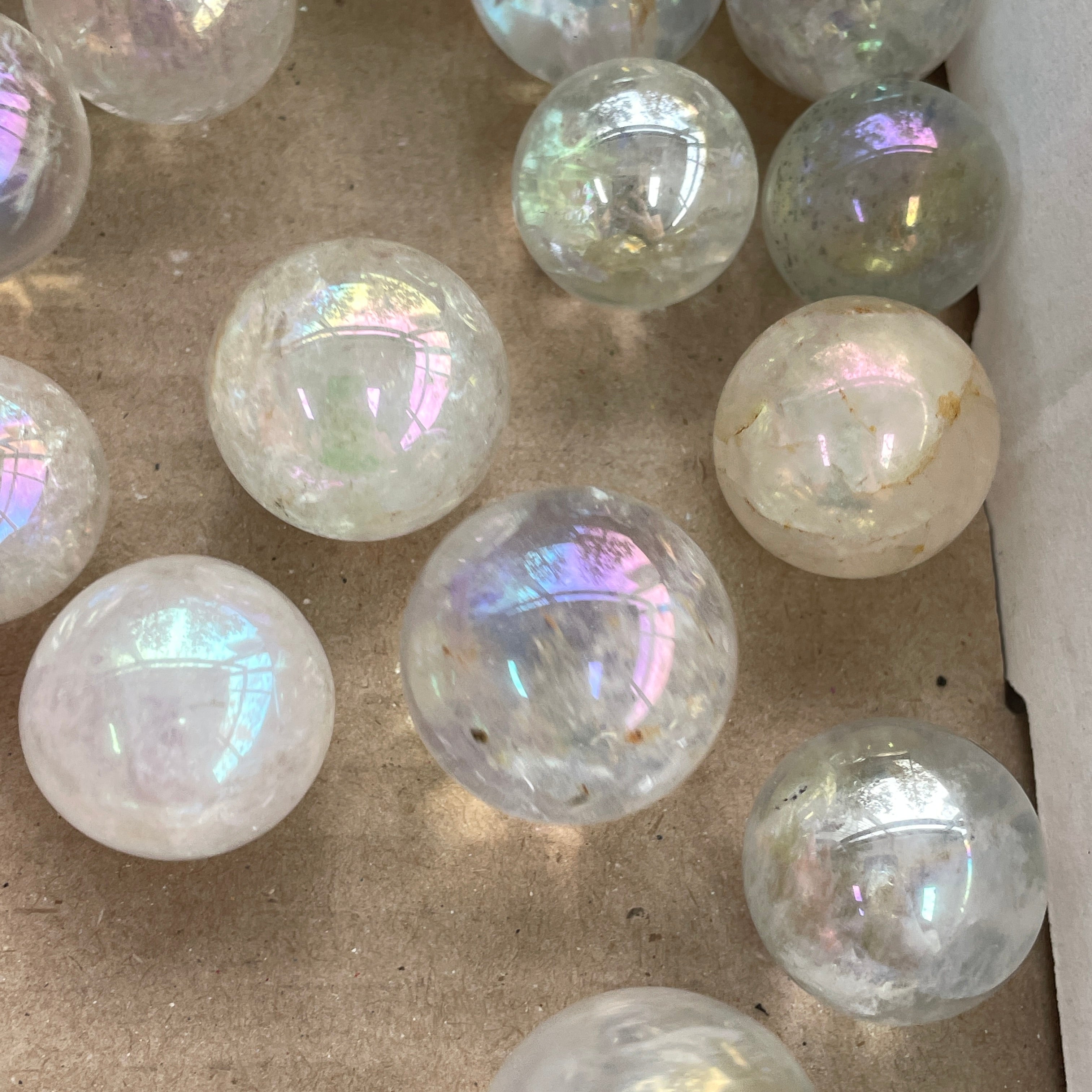 Clear Quartz Aura Sphere
