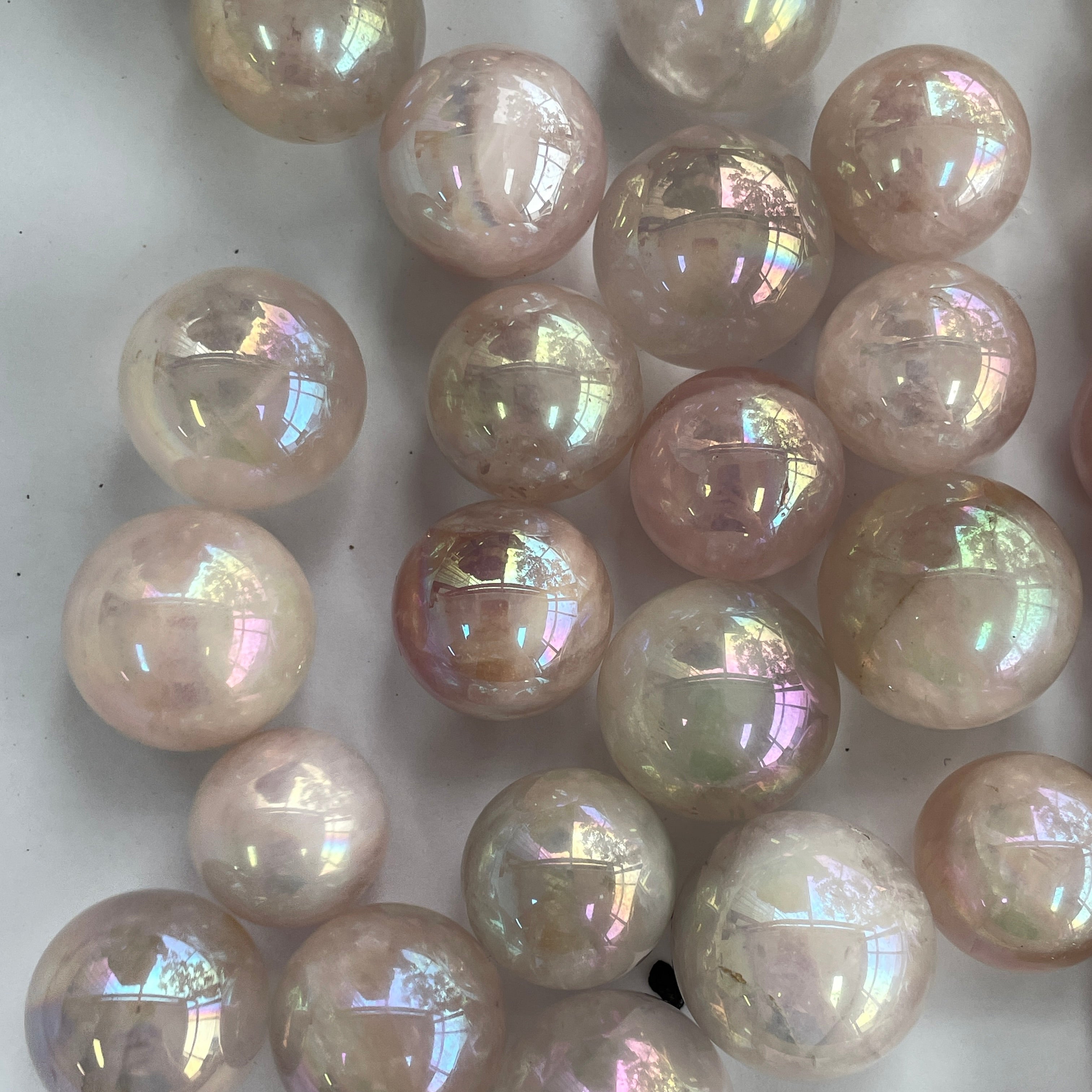 Rose Quartz Aura Sphere