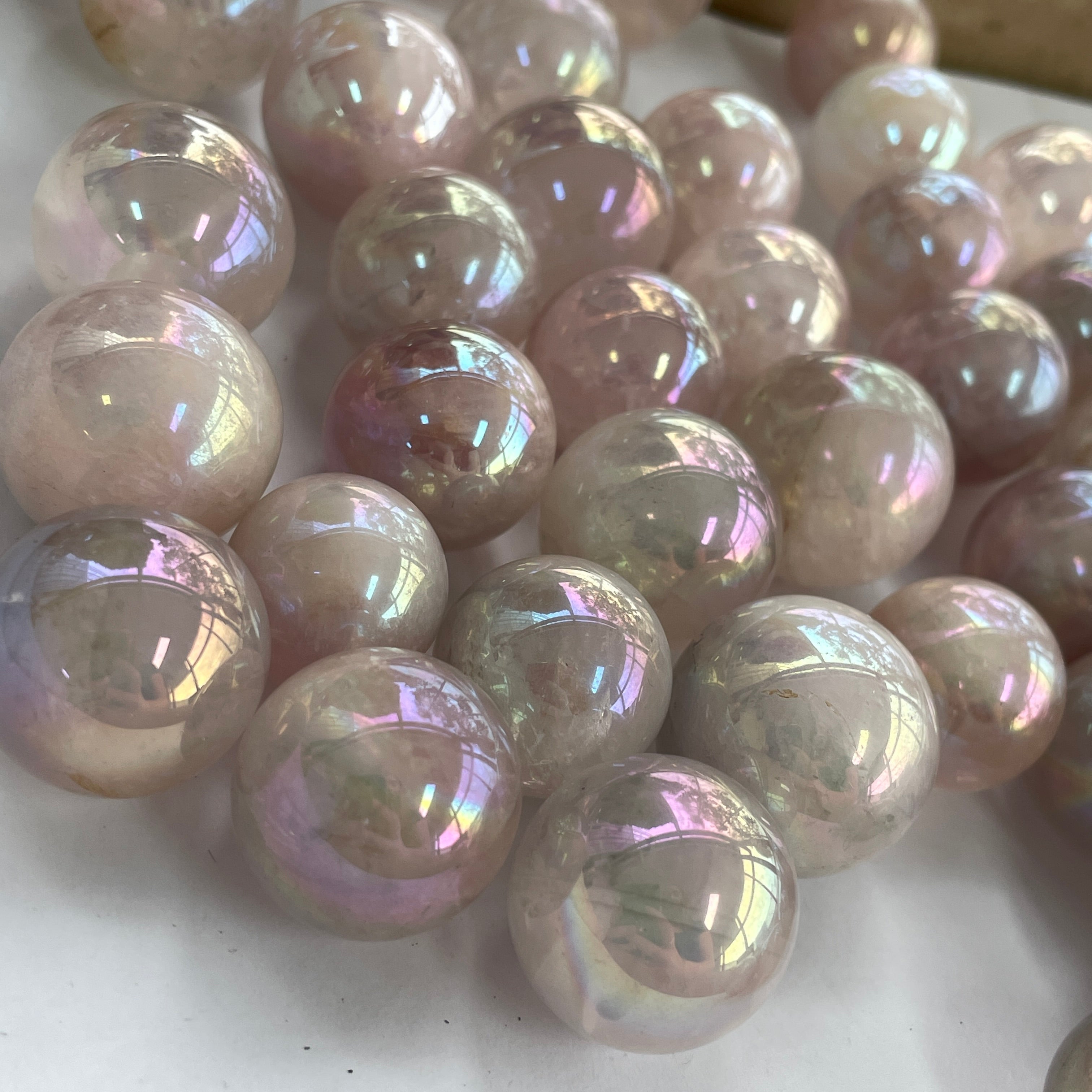 Rose Quartz Aura Sphere