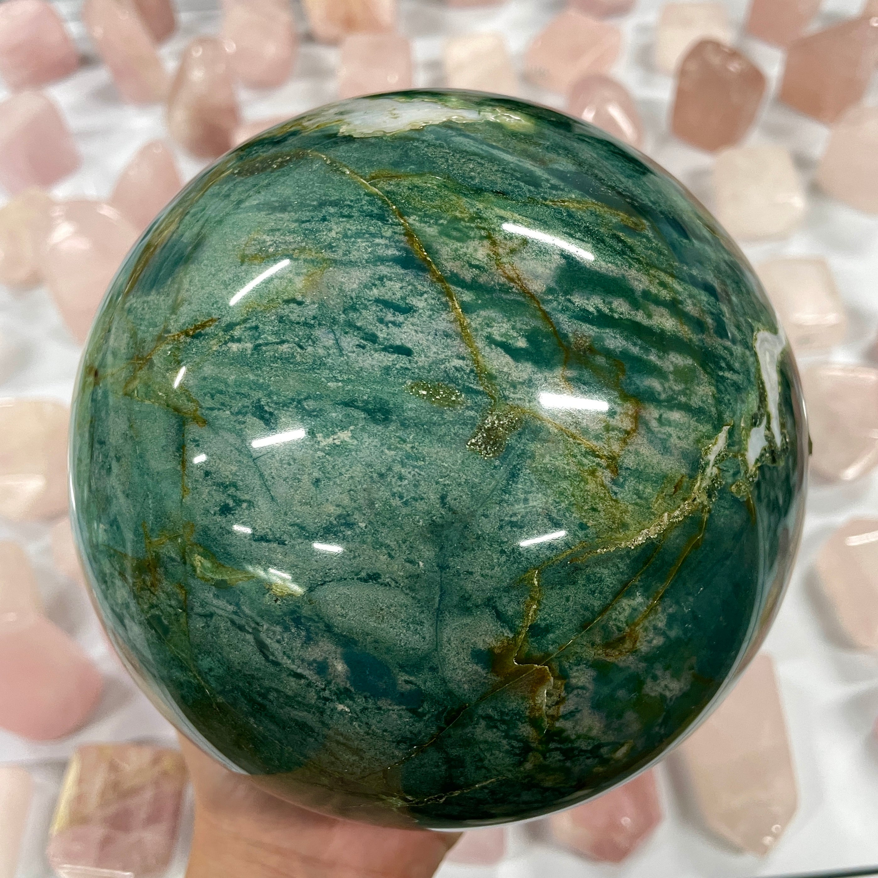 Bloodstone Sphere XLarge - 14cm