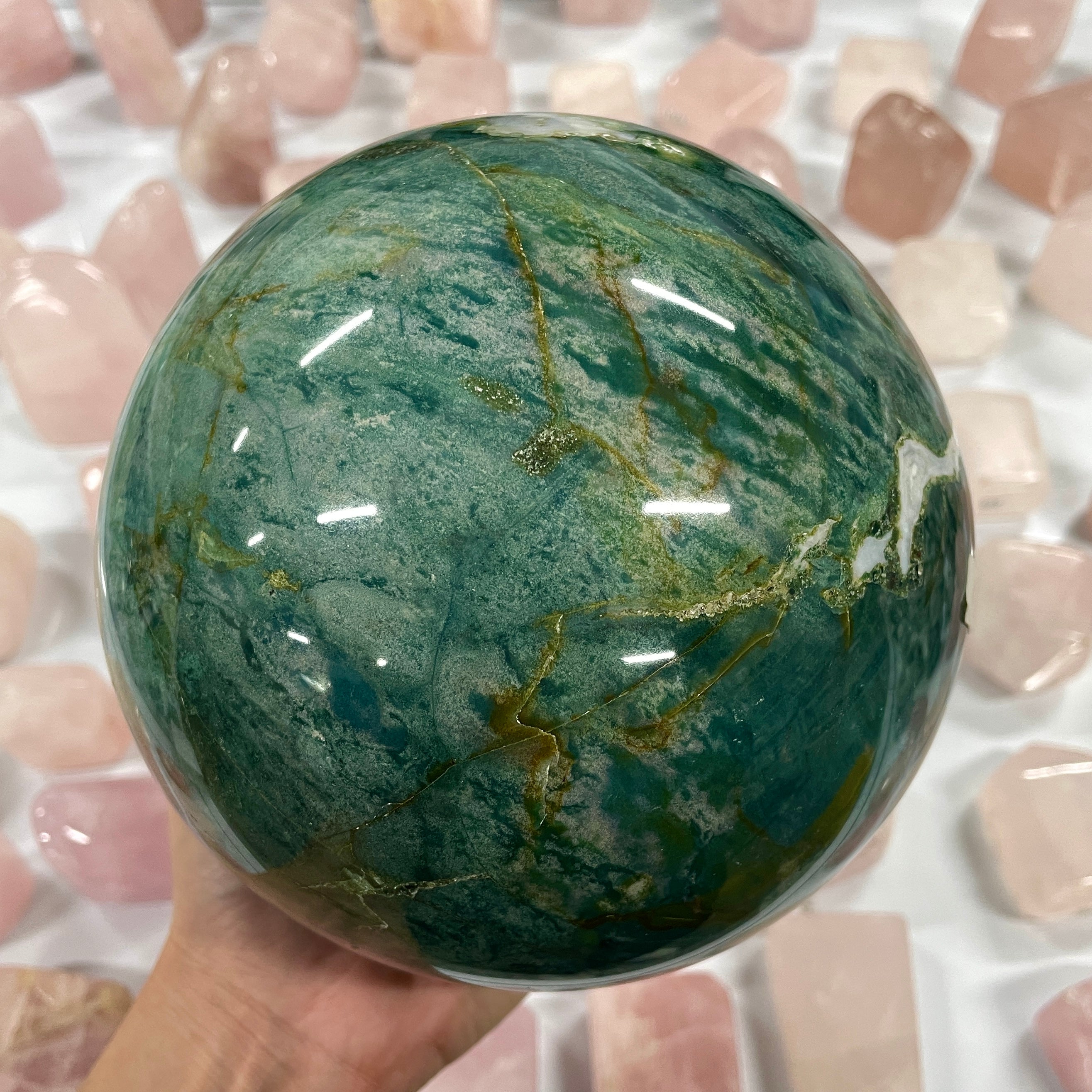 Bloodstone Sphere XLarge - 14cm