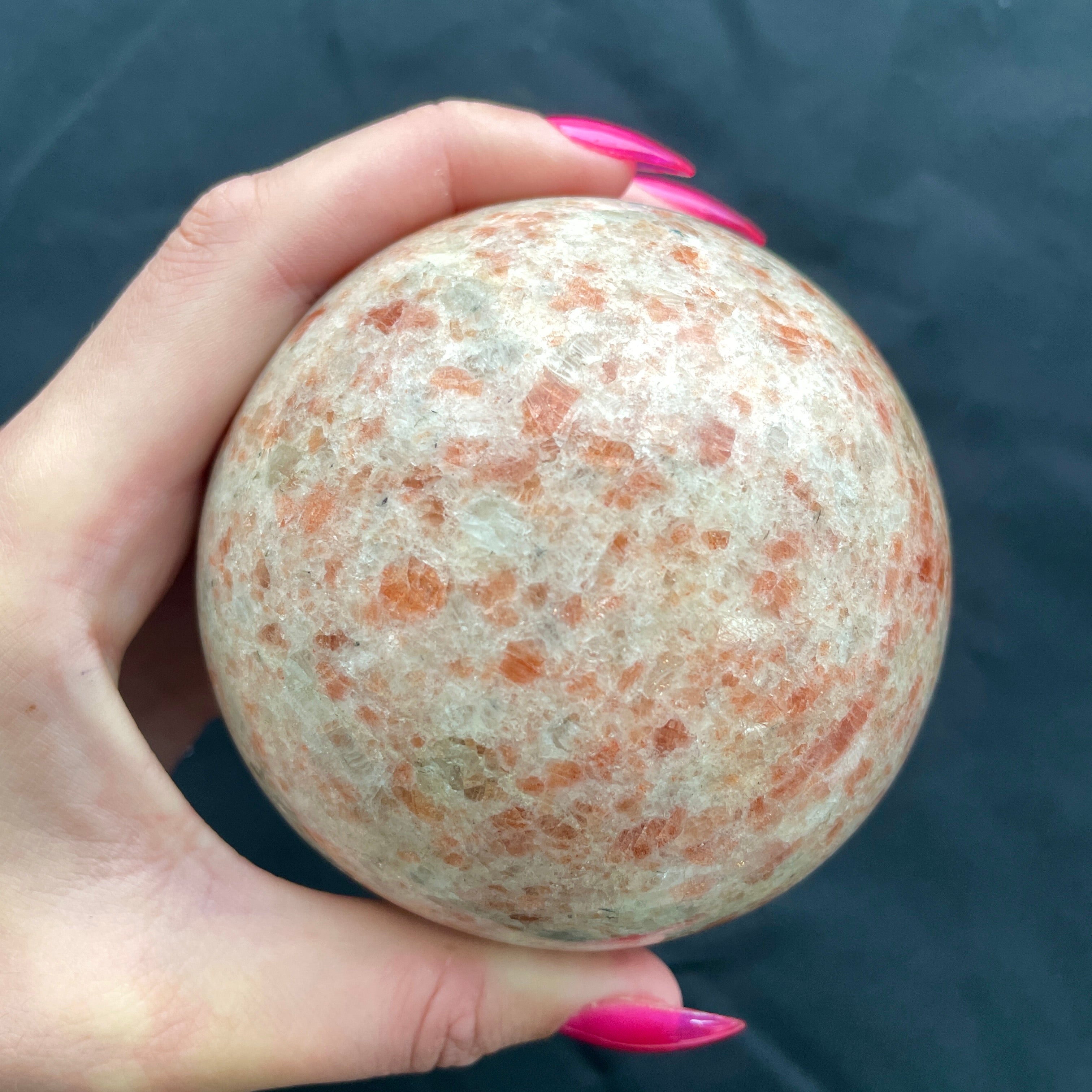Sunstone Sphere Large - 9cm