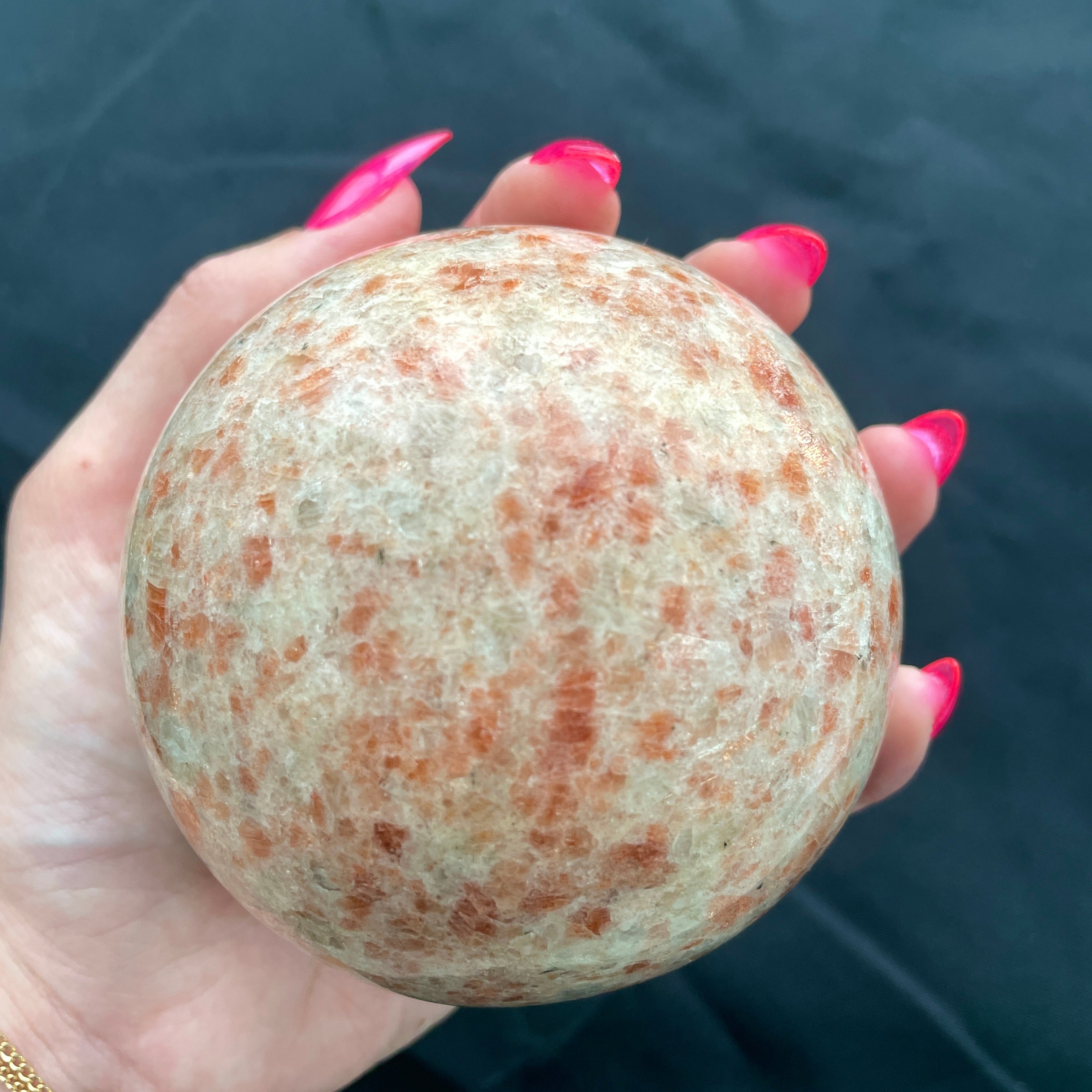 Sunstone Sphere Large - 9cm